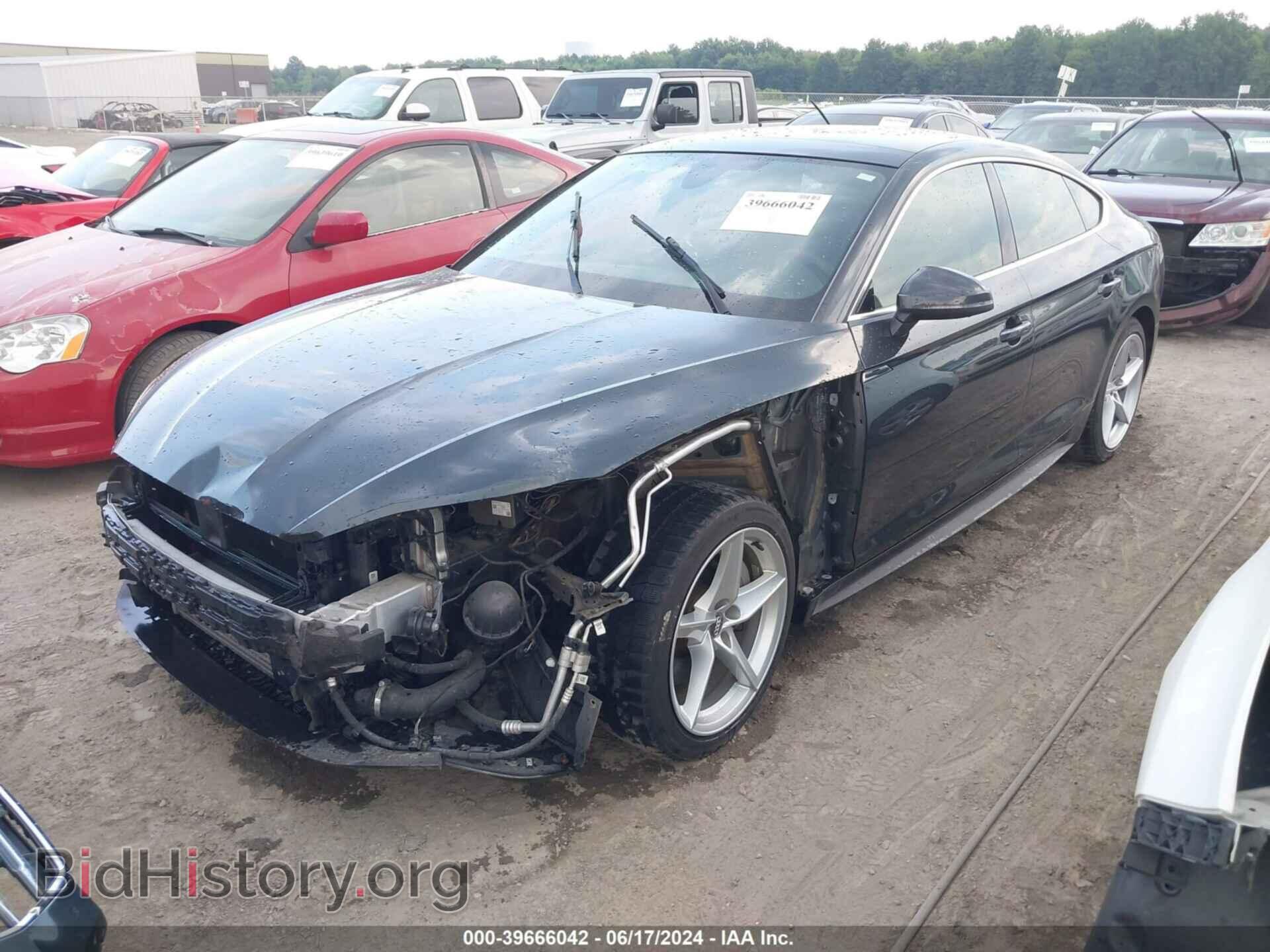 2018 AUDI A5 - VIN: WAUENCF56JA055802 - Фото 2