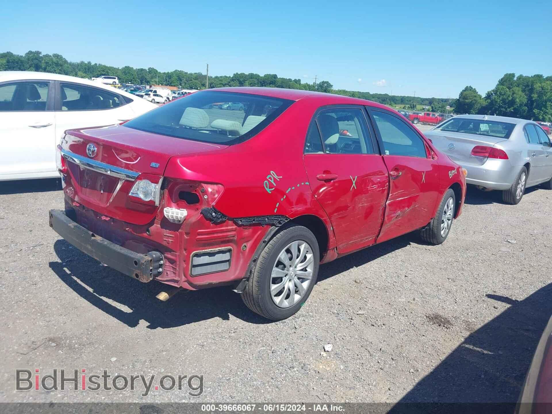 2012 TOYOTA COROLLA - VIN: 2T1BU4EE9CC796850 - Фото 4
