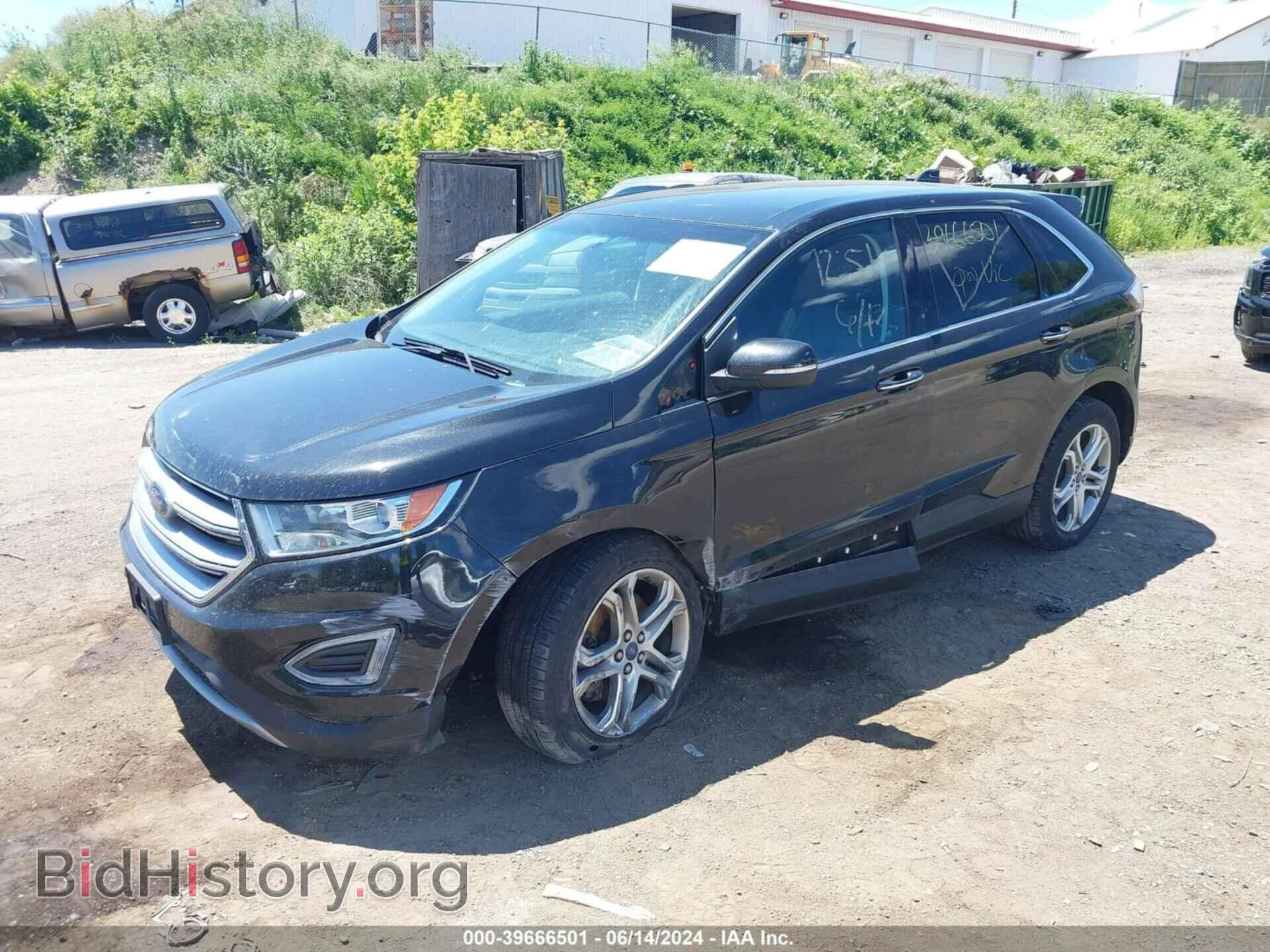 2015 FORD EDGE - VIN: 2FMTK4K93FBB48110 - Photo 2
