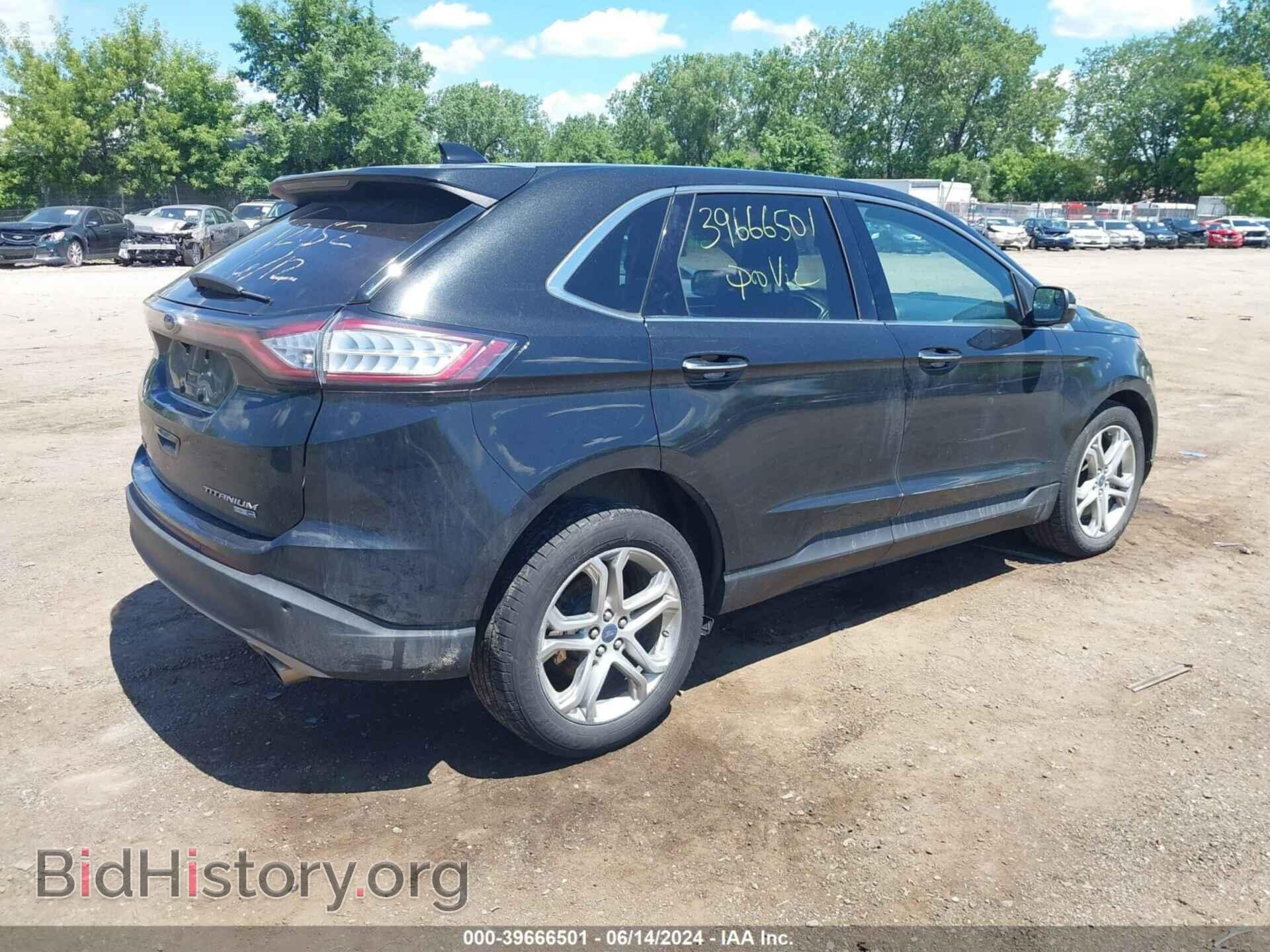 2015 FORD EDGE - VIN: 2FMTK4K93FBB48110 - Photo 4