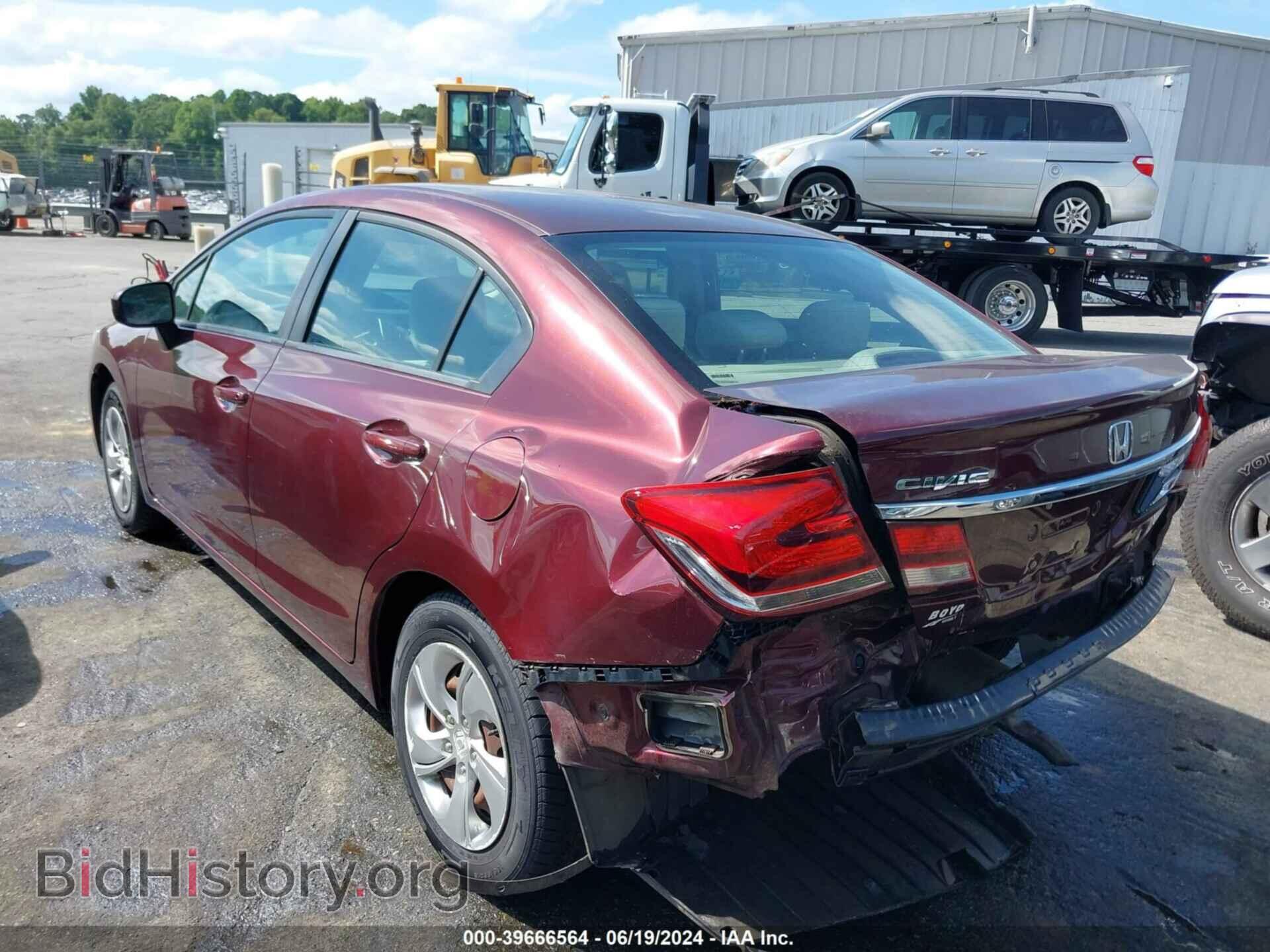 2015 HONDA CIVIC - VIN: 19XFB2F52FE053608 - Фото 3