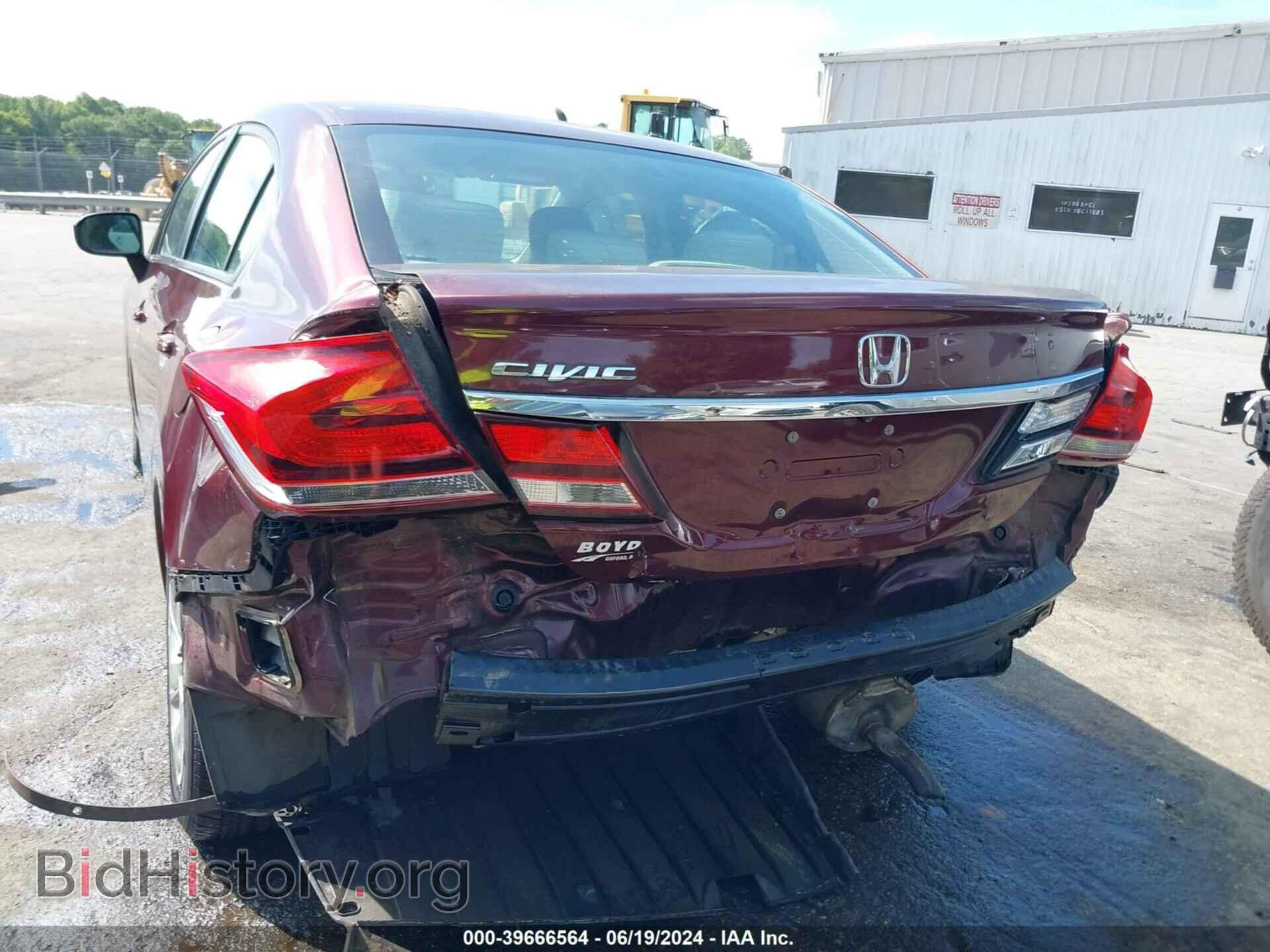 2015 HONDA CIVIC - VIN: 19XFB2F52FE053608 - Фото 6