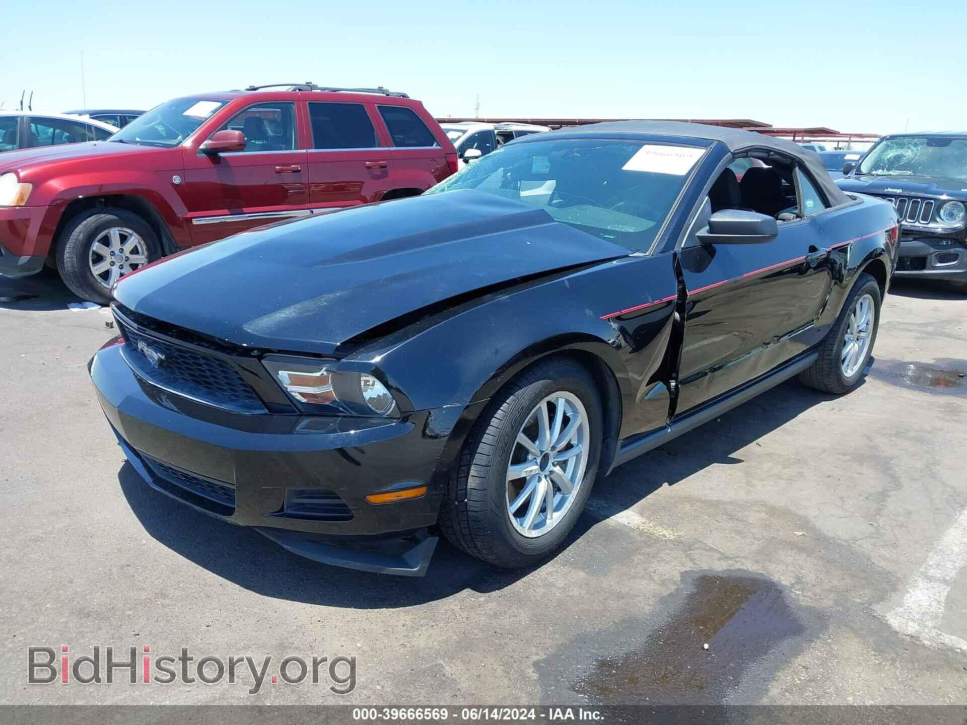 2012 FORD MUSTANG - VIN: 1ZVBP8EM8C5207206 - Фото 2