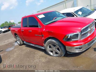2012 RAM 1500 SLT, красный — VIN 1C6RD7GT4CS171547, IAAI