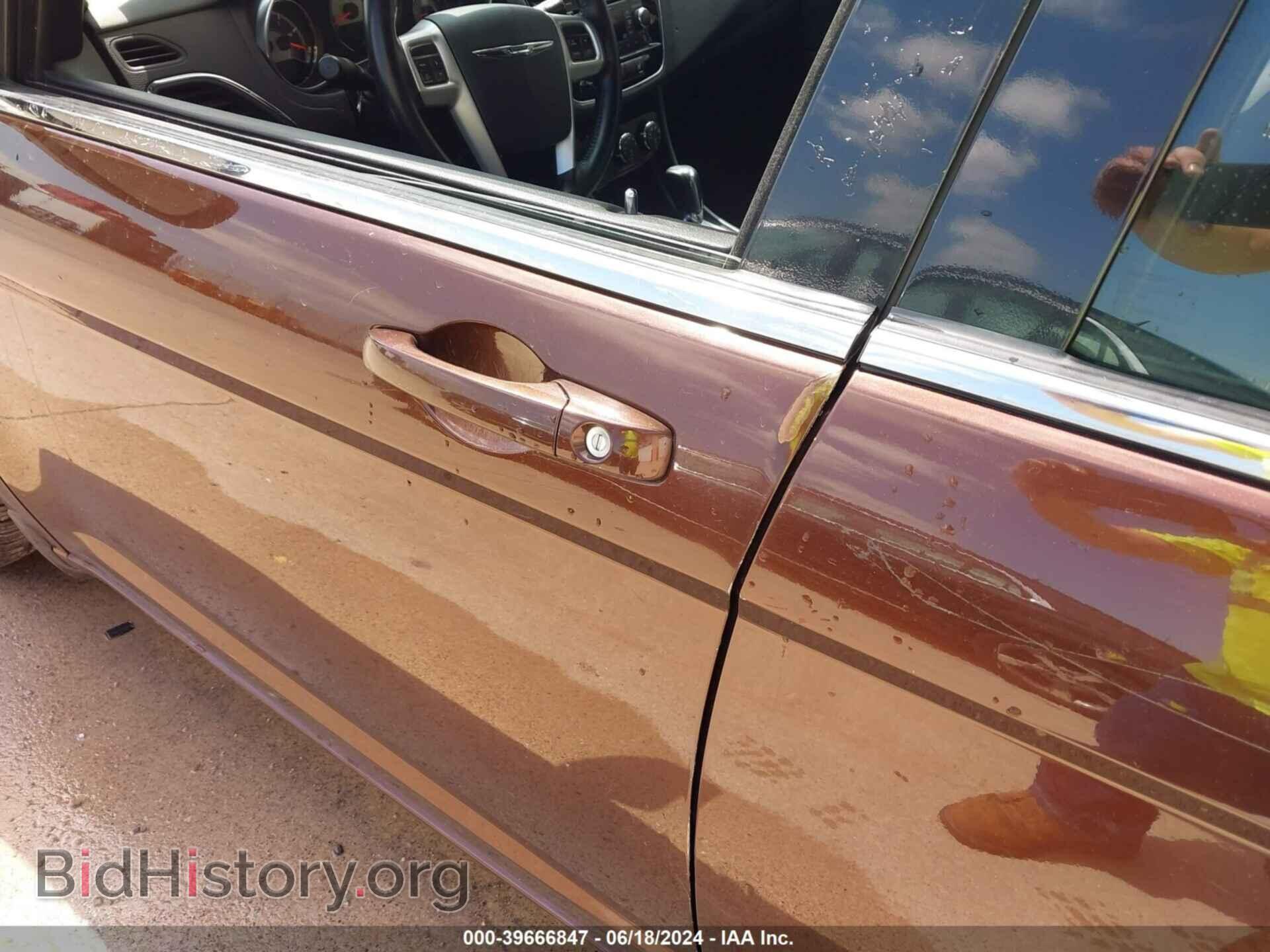 2012 CHRYSLER 200 - VIN: 1C3CCBBB6CN226649 - Фото 6
