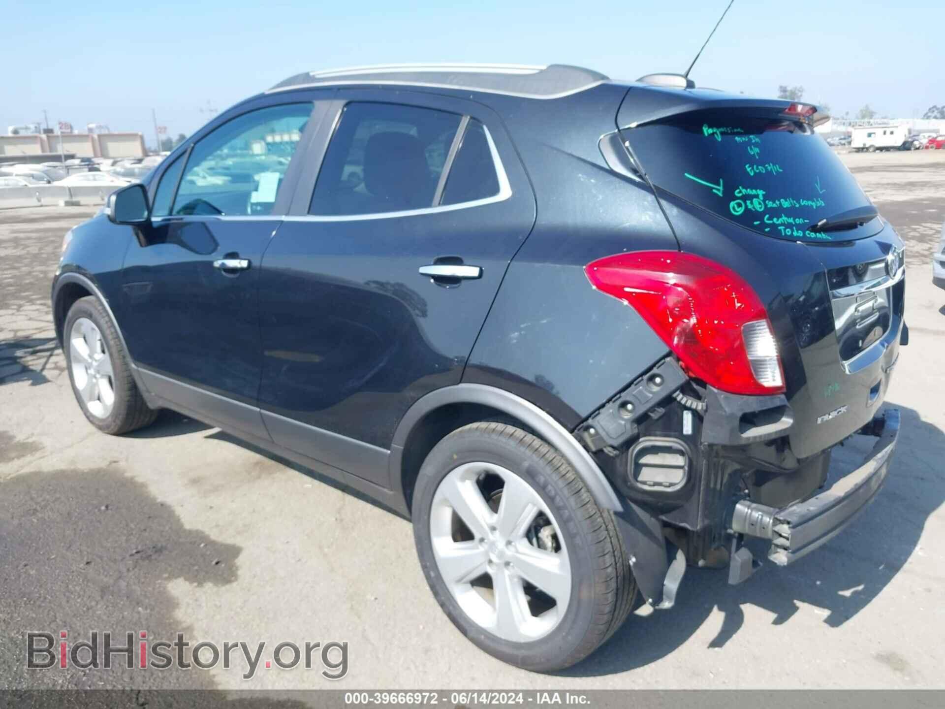 2016 BUICK ENCORE - VIN: KL4CJASB2GB657955 - Фото 3