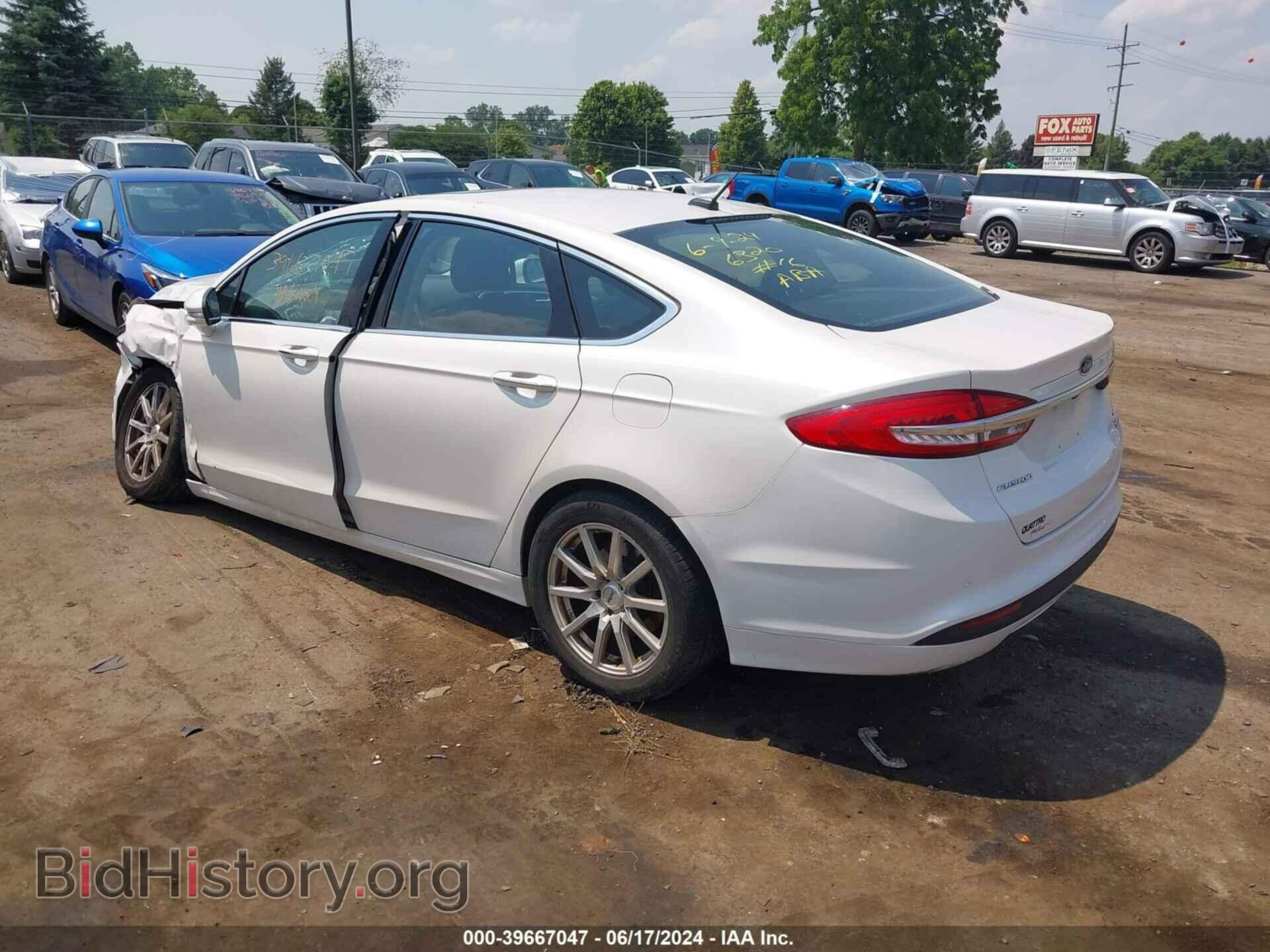 2018 FORD FUSION - VIN: 3FA6P0HD6JR166320 - Photo 3