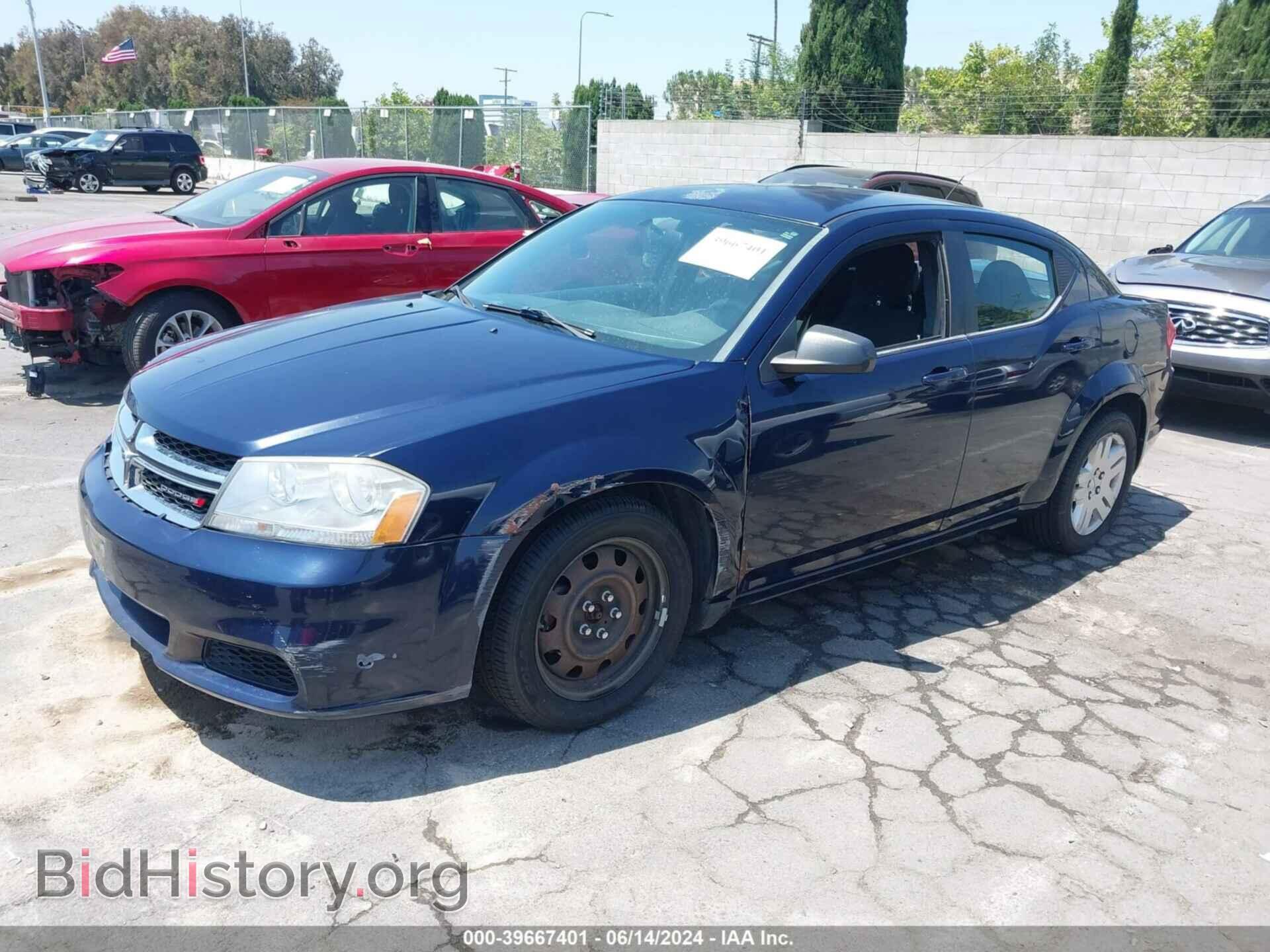 2014 DODGE AVENGER - VIN: 1C3CDZAB4EN119089 - Photo 2