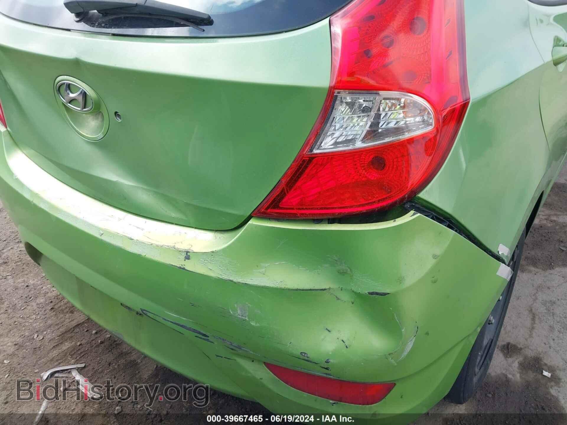 2013 HYUNDAI ACCENT - VIN: KMHCT5AE0DU132181 - Фото 6