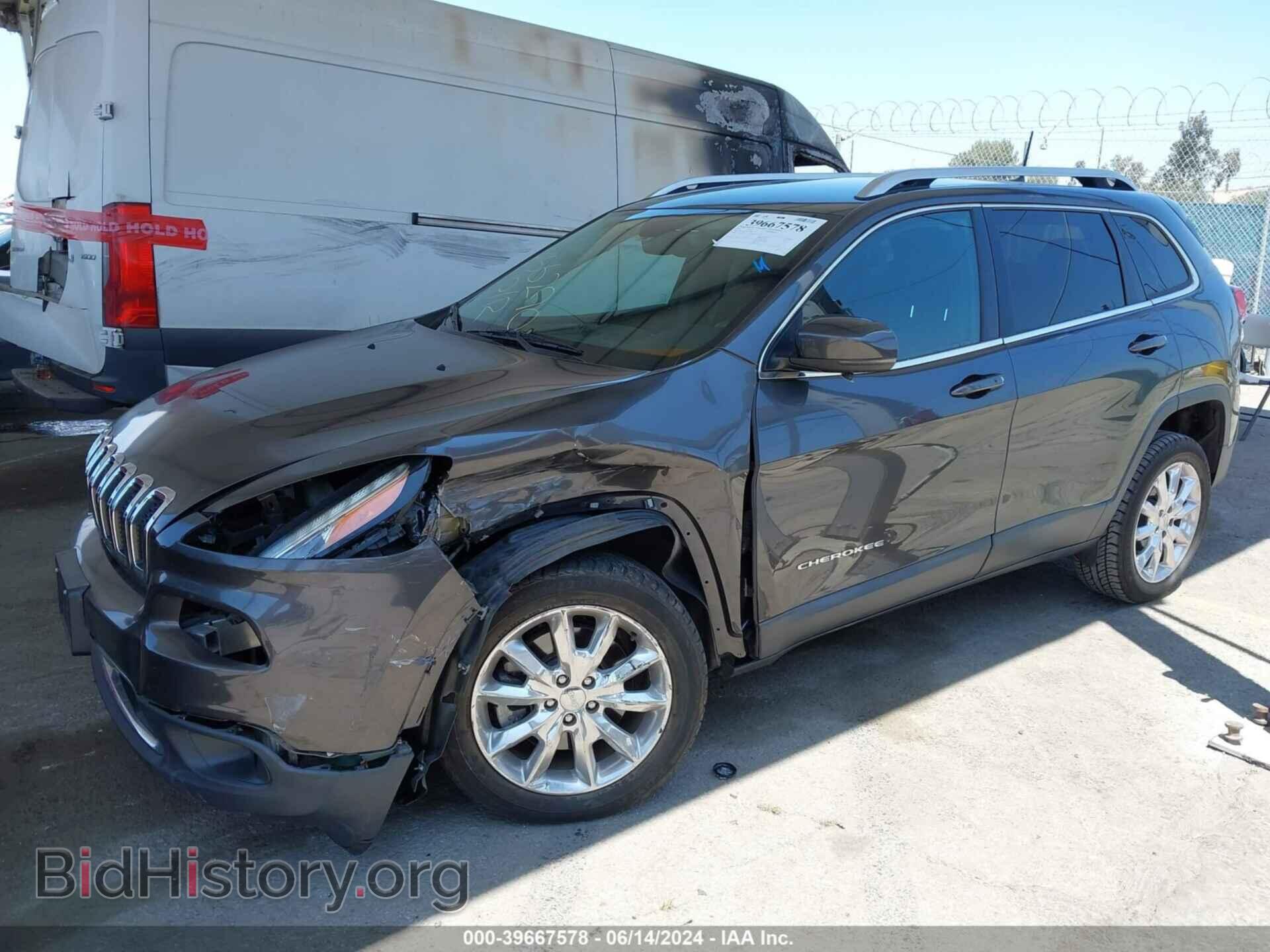 2016 JEEP CHEROKEE - VIN: 1C4PJLDB2GW128031 - Фото 2