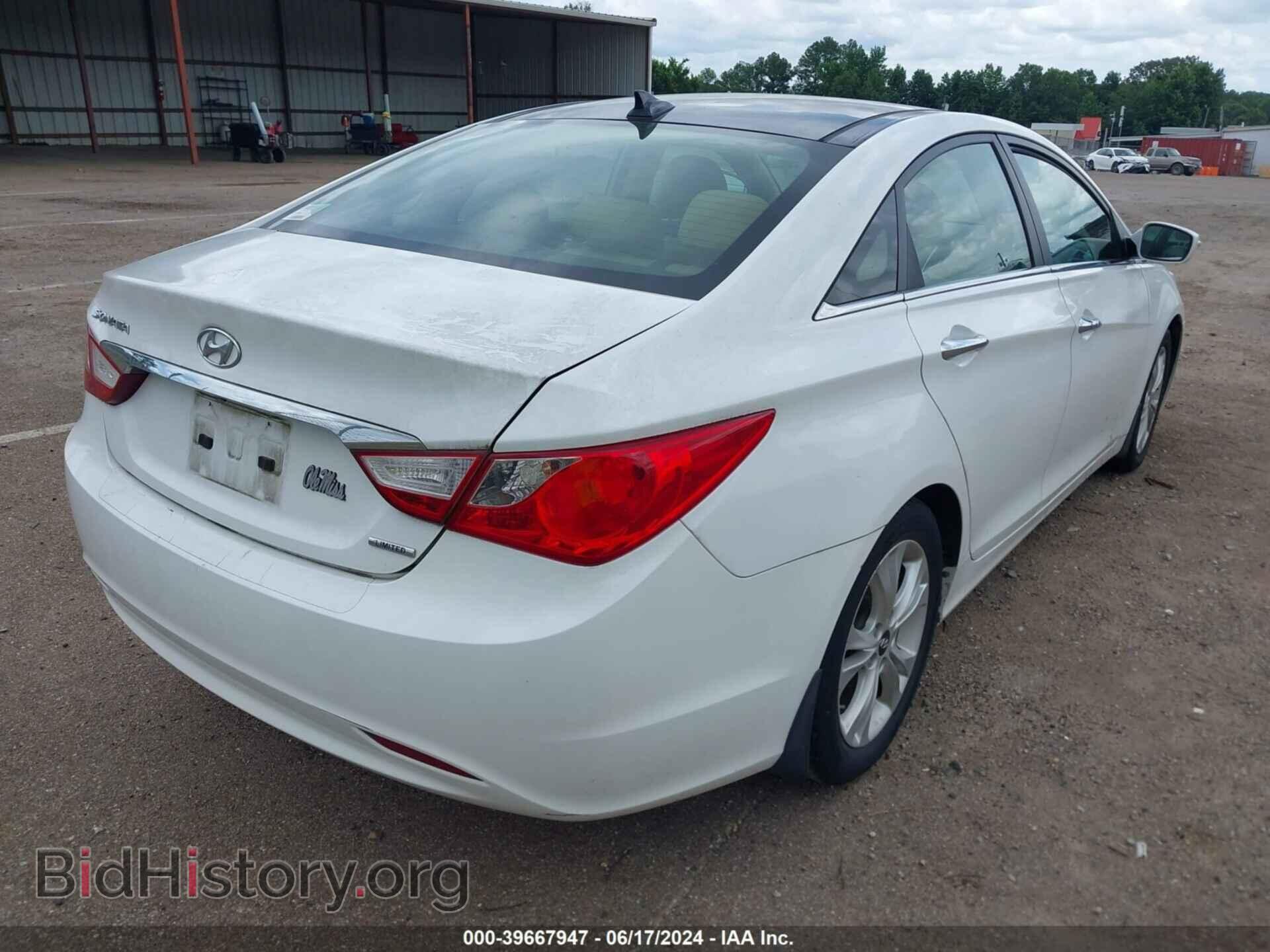 2013 HYUNDAI SONATA - VIN: 5NPEC4AC8DH586209 - Фото 4