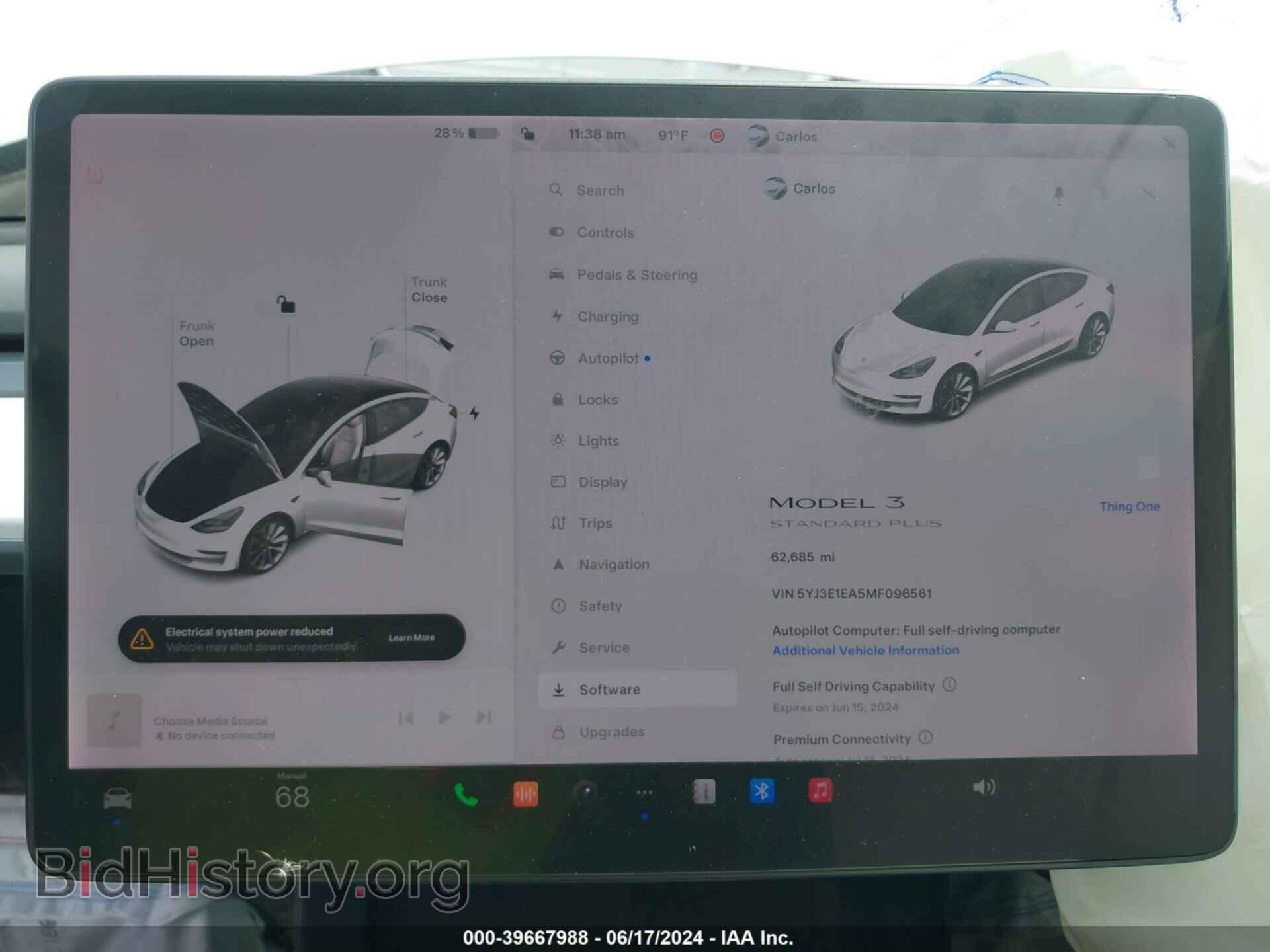 2021 TESLA MODEL 3 - VIN: 5YJ3E1EA5MF096561 - Photo 7