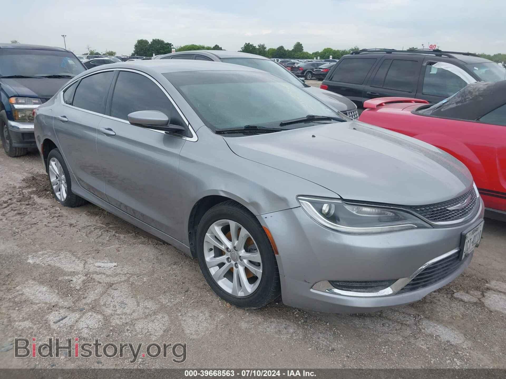 Фотография 1C3CCCAB4FN739717 - CHRYSLER 200 2015