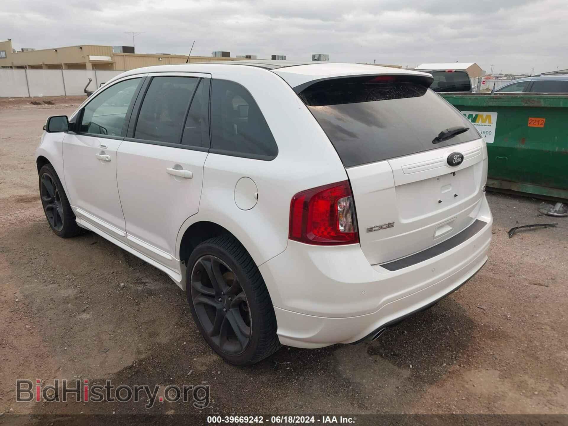 2013 FORD EDGE - VIN: 2FMDK4AK0DBC42600 - Фото 3
