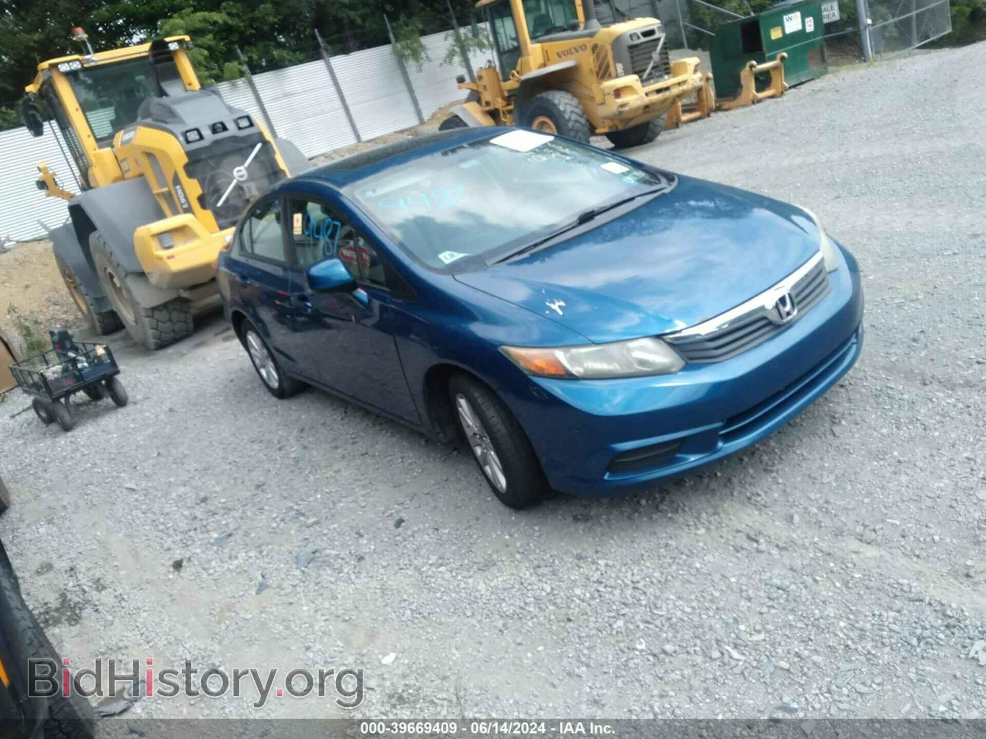 Фотография 19XFB2F81CE359589 - HONDA CIVIC 2012