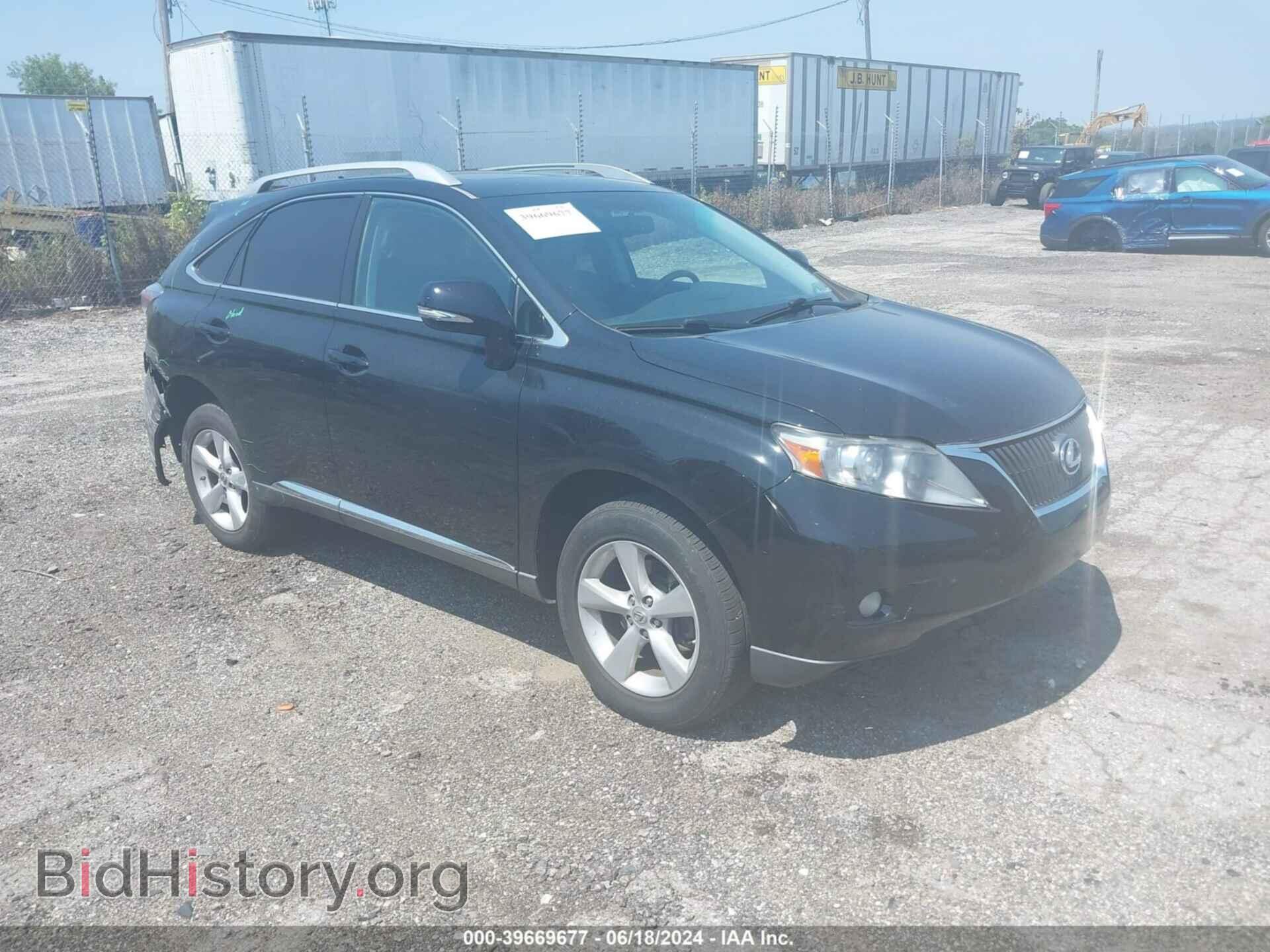 Photo 2T2BK1BA7AC015435 - LEXUS RX 350 2010