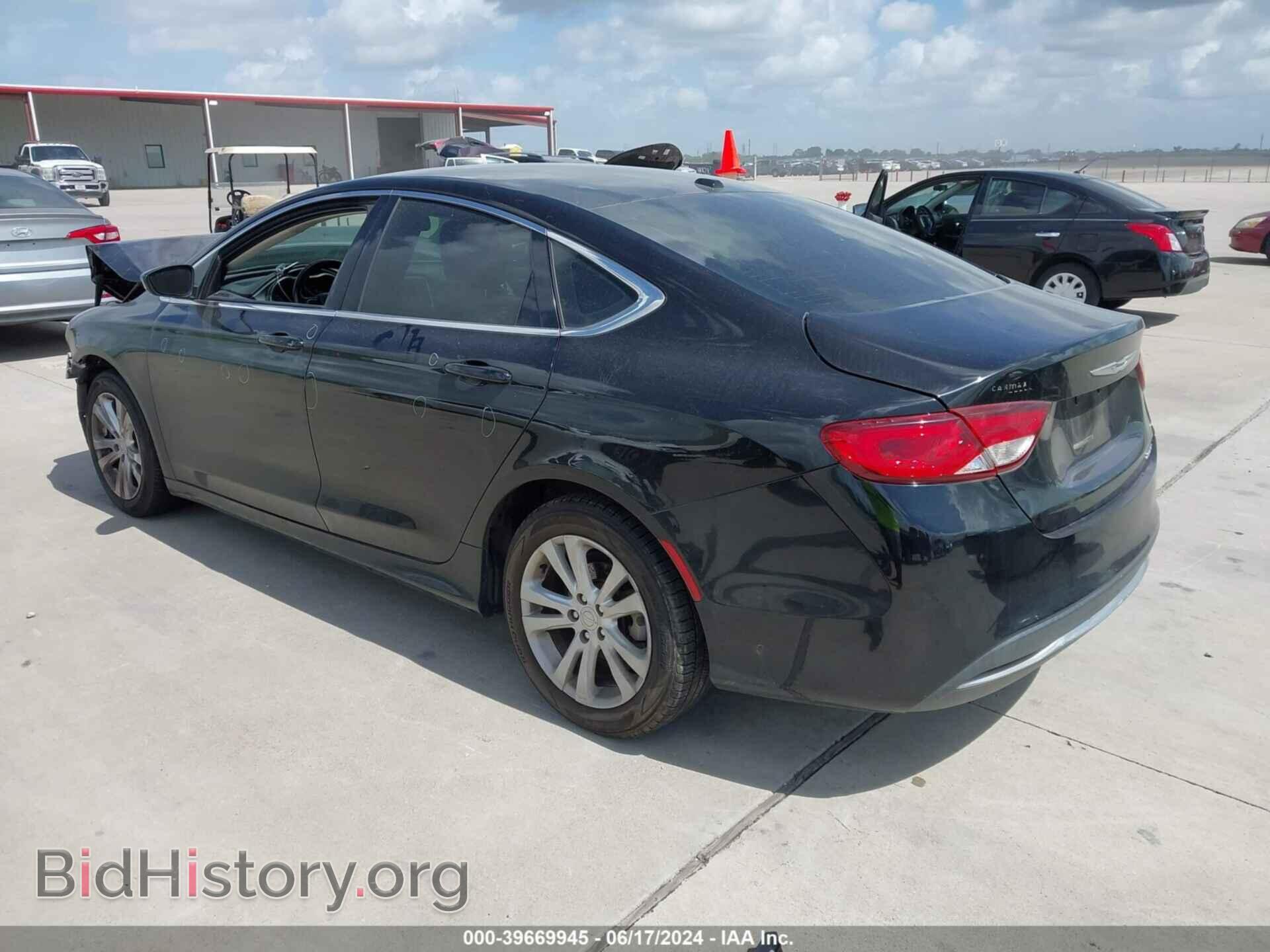 2015 CHRYSLER 200 - VIN: 1C3CCCAB6FN652207 - Фото 3