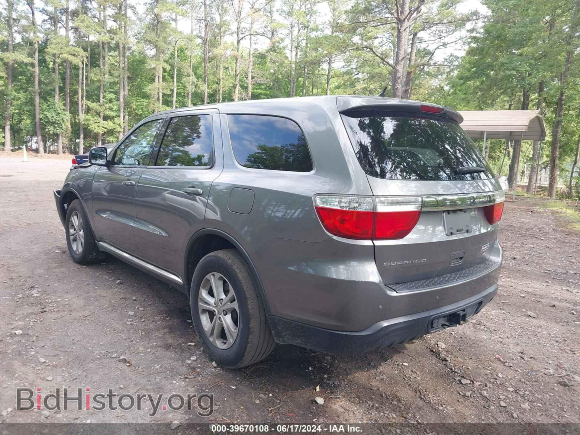 2013 DODGE DURANGO - VIN: 1C4RDHAG4DC527503 - Photo 3