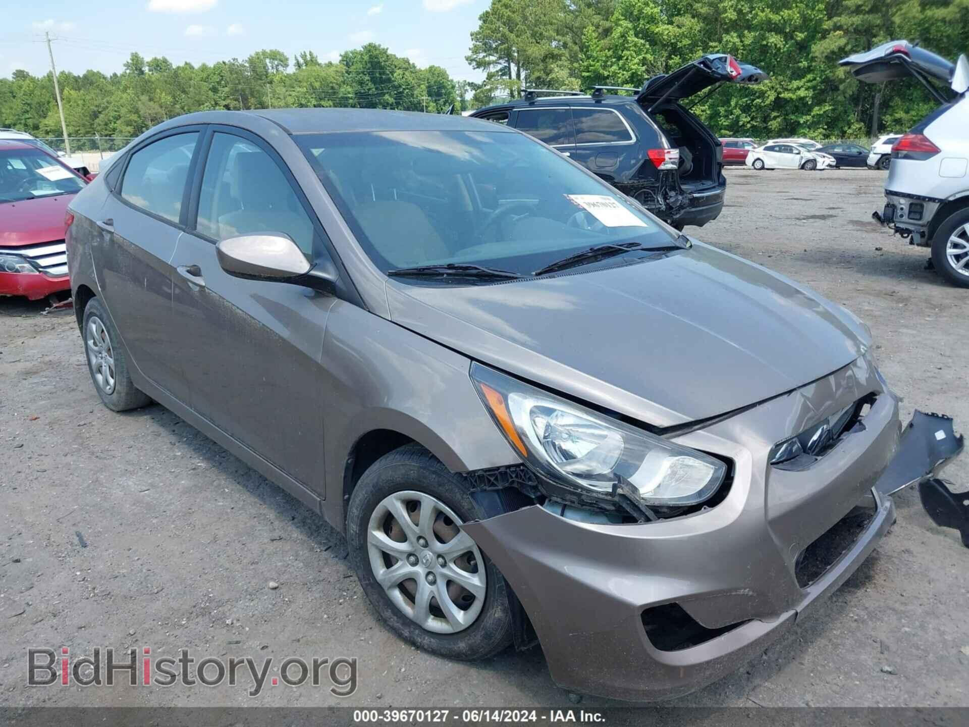 Photo KMHCT4AE3EU738585 - HYUNDAI ACCENT 2014
