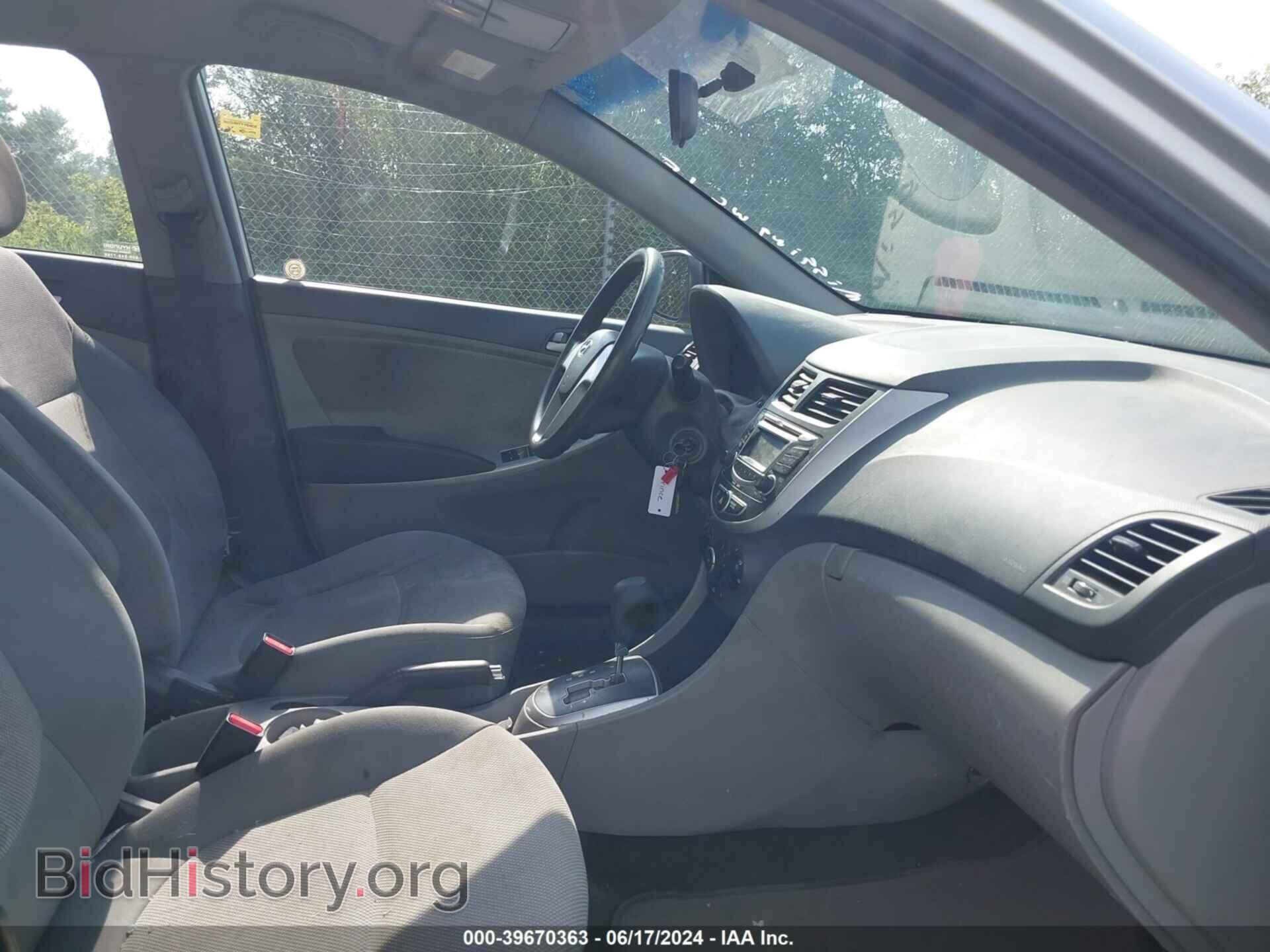 2013 HYUNDAI ACCENT - VIN: KMHCT4AE1DU433438 - Фото 5