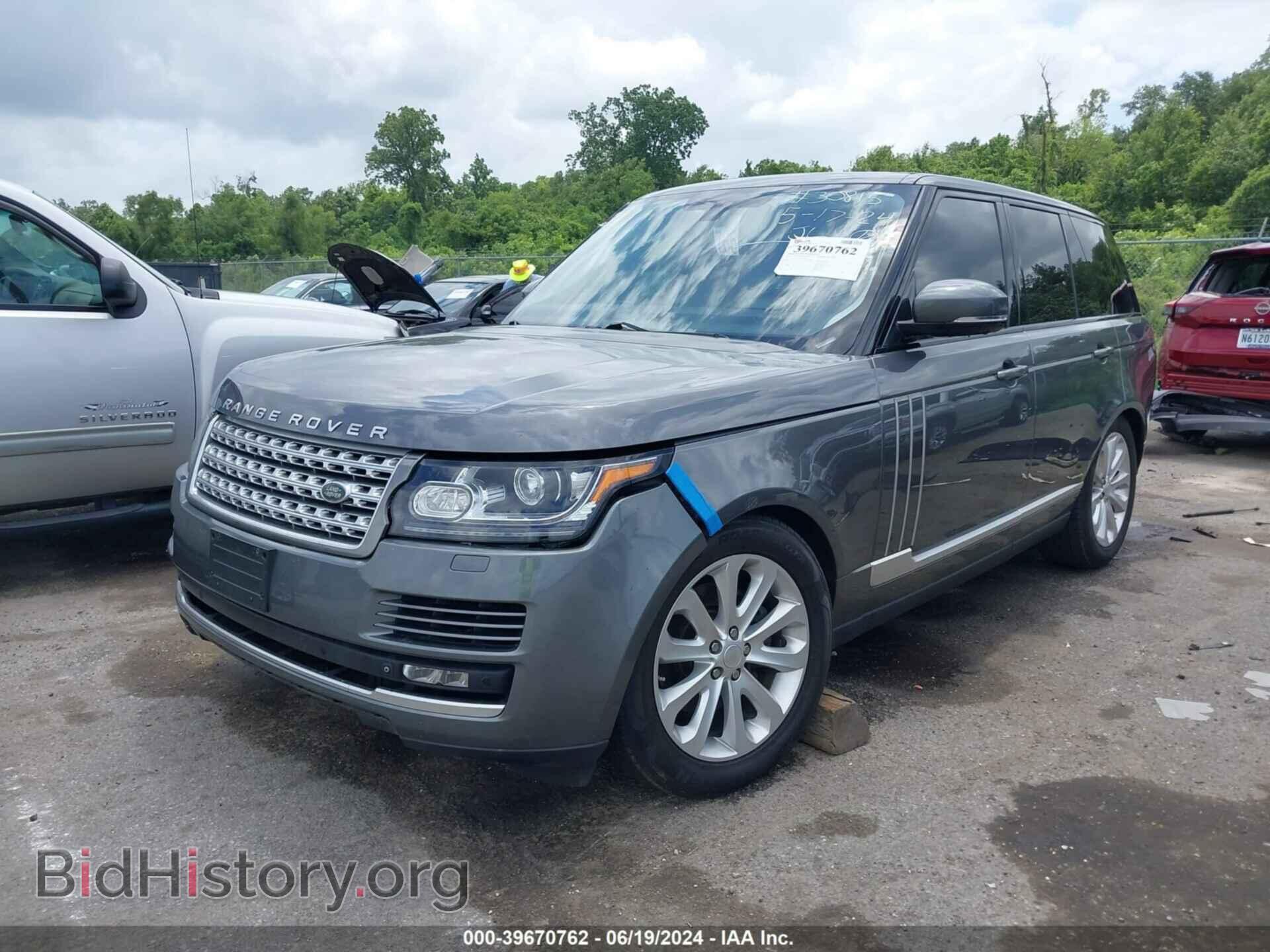 2014 LAND ROVER RANGE ROVER - VIN: SALGS2WF7EA140959 - Фото 2