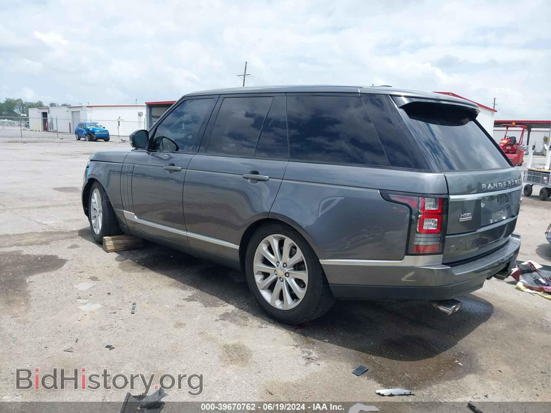 2014 LAND ROVER RANGE ROVER - VIN: SALGS2WF7EA140959 - Фото 3