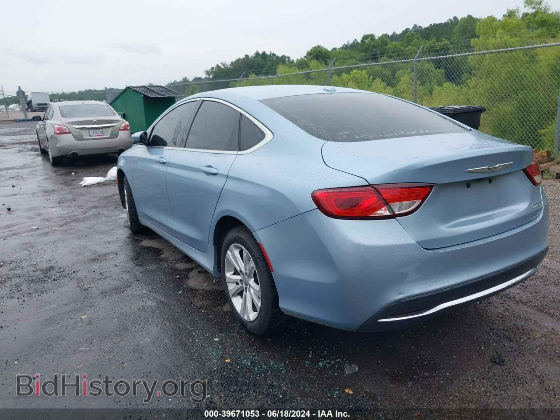 2015 CHRYSLER 200 - VIN: 1C3CCCAB4FN687862 - Фото 3