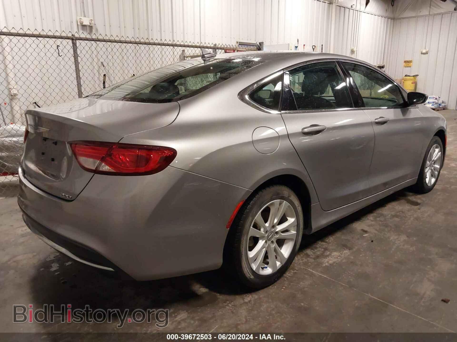 2017 CHRYSLER 200 - VIN: 1C3CCCAB8HN511531 - Фото 4