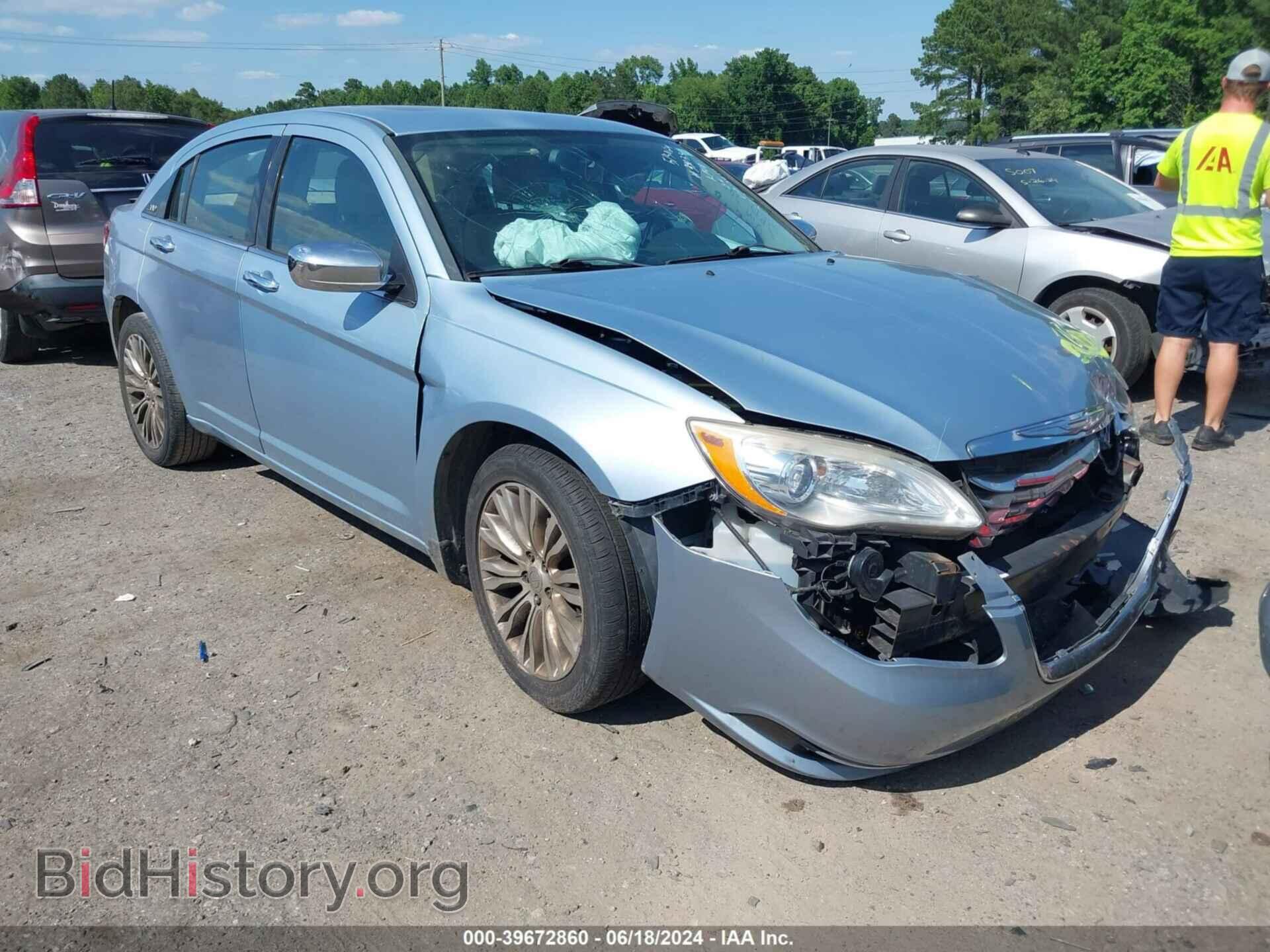 Фотография 1C3CCBCG5CN293057 - CHRYSLER 200 2012