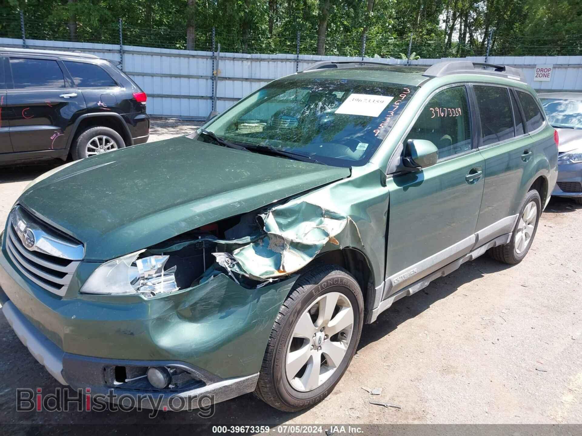 2012 SUBARU OUTBACK - VIN: 4S4BRDLC8C2202360 - Фото 2