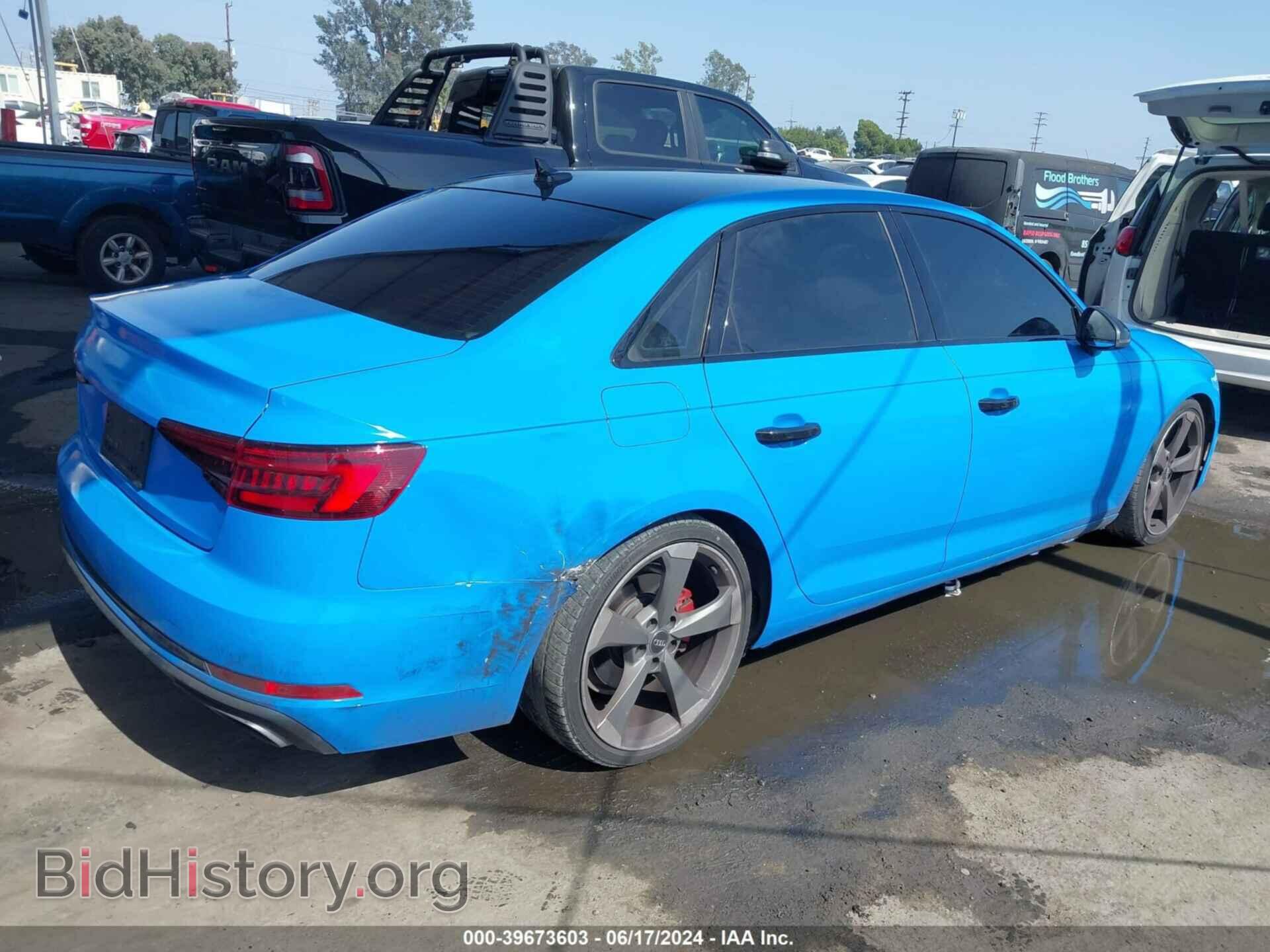 2019 AUDI A4 - VIN: WAUGMAF45KN018130 - Фото 4