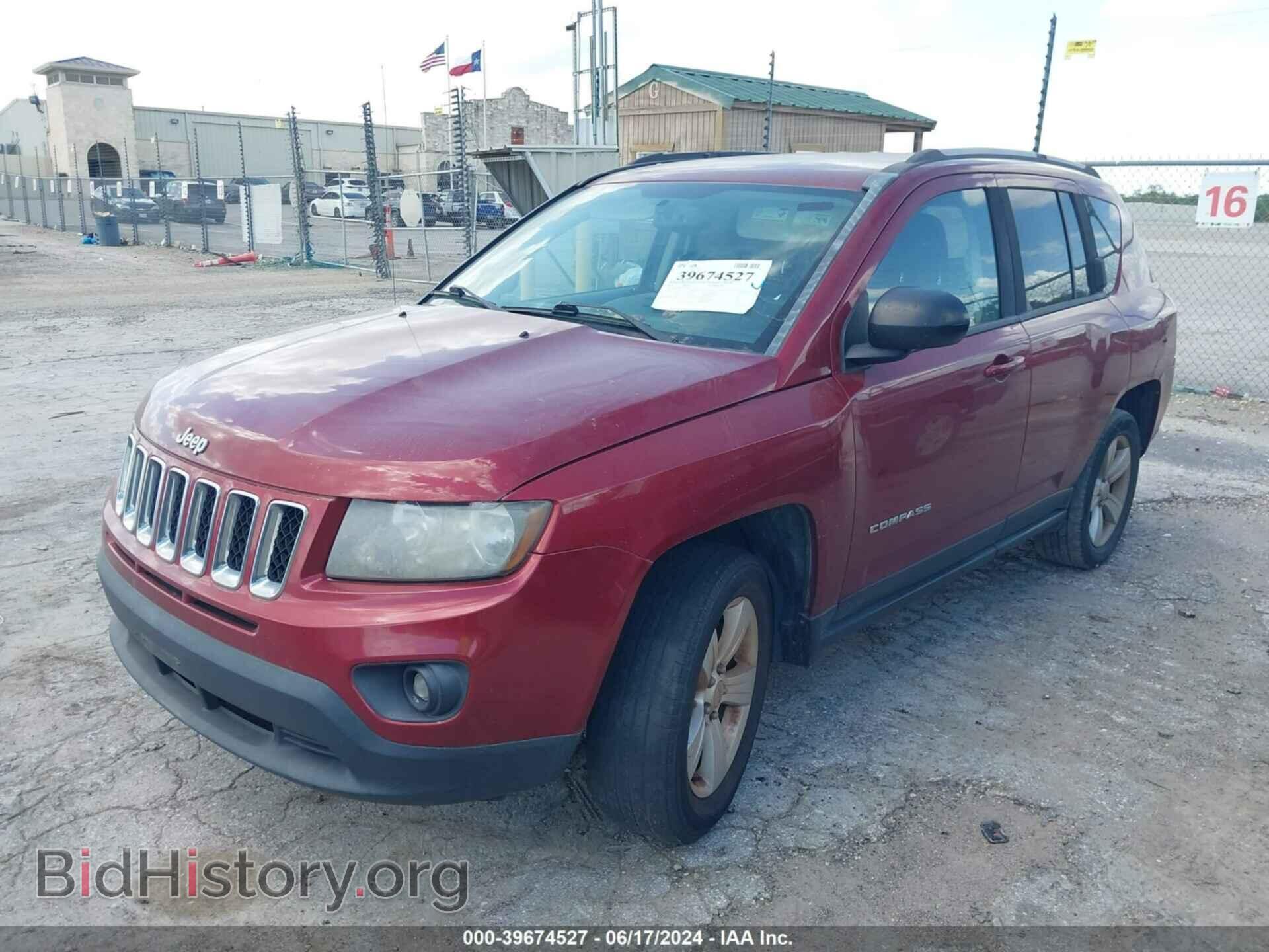 2016 JEEP COMPASS - VIN: 1C4NJCBA9GD569152 - Фото 2