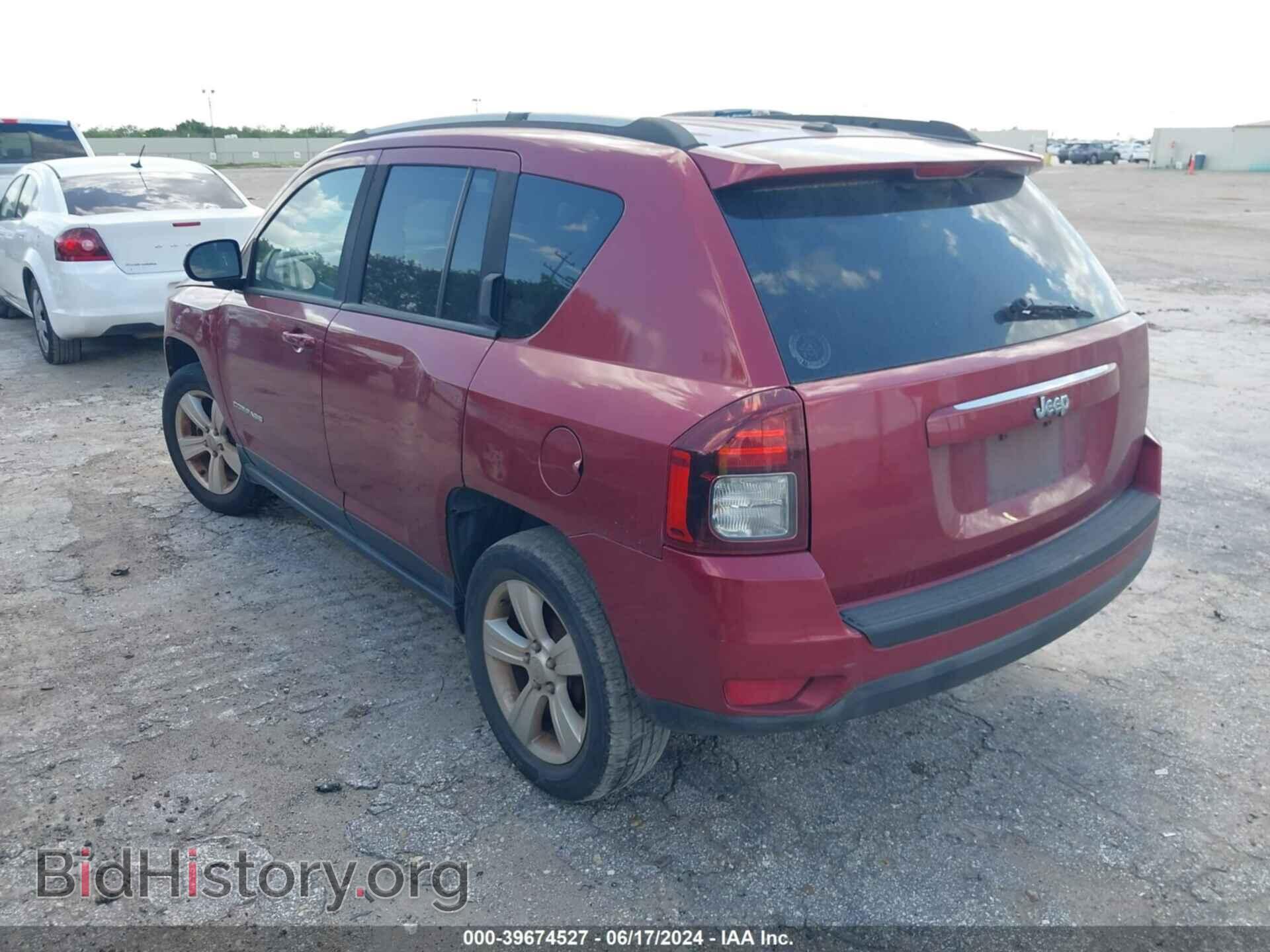 2016 JEEP COMPASS - VIN: 1C4NJCBA9GD569152 - Фото 3