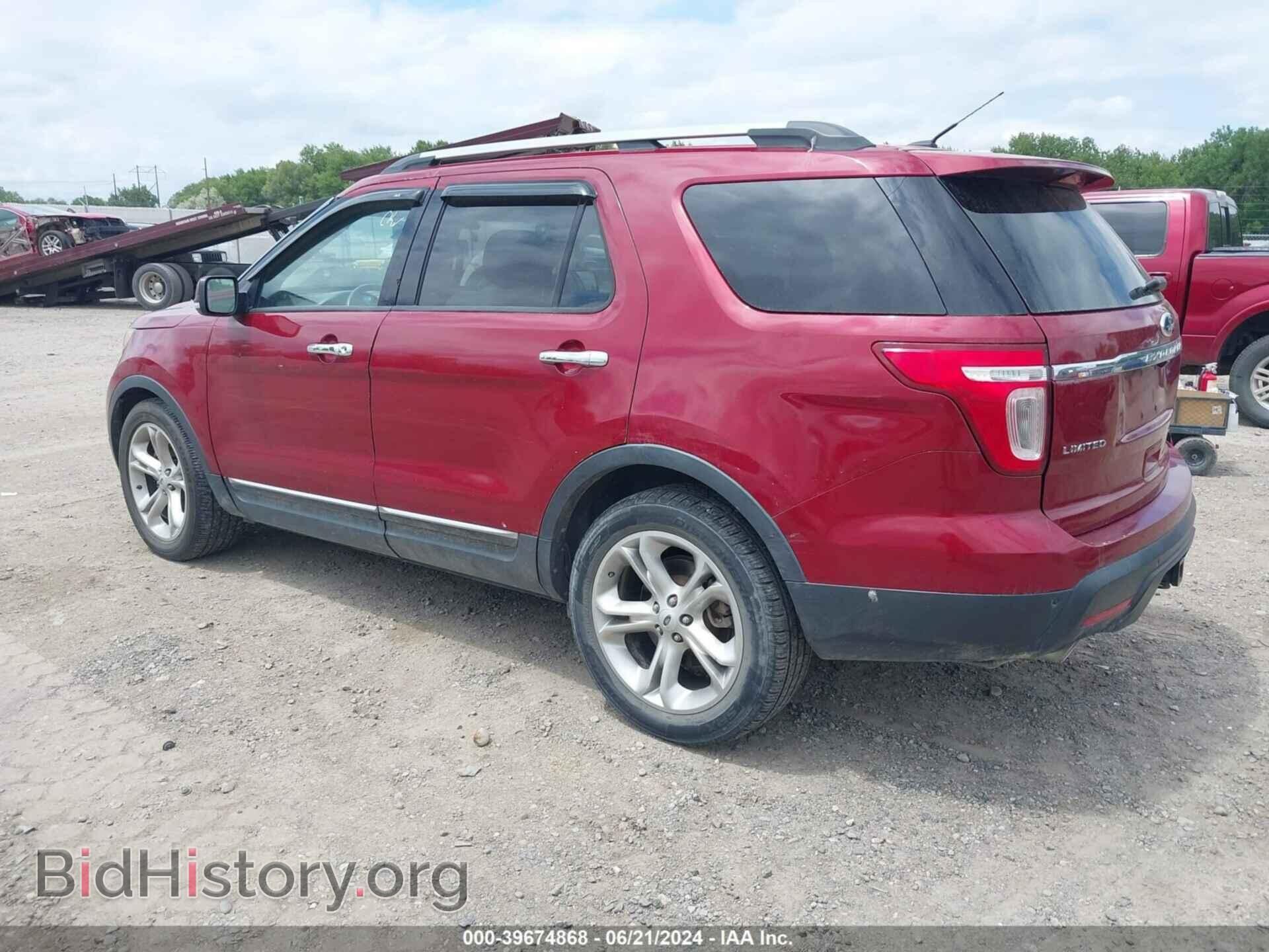 2013 FORD EXPLORER - VIN: 1FM5K8F83DGA02670 - Фото 3