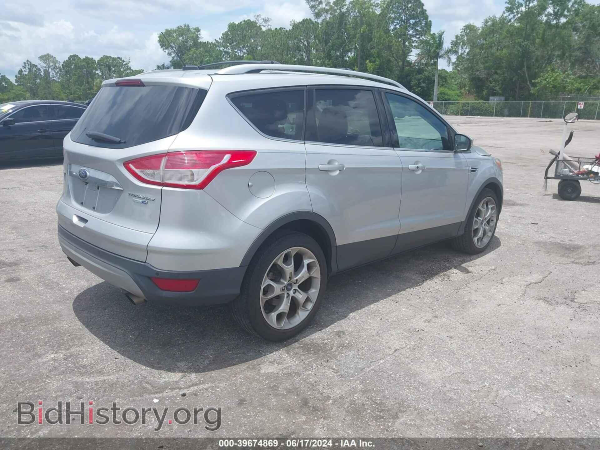 2014 FORD ESCAPE - VIN: 1FMCU9J98EUC63948 - Фото 4