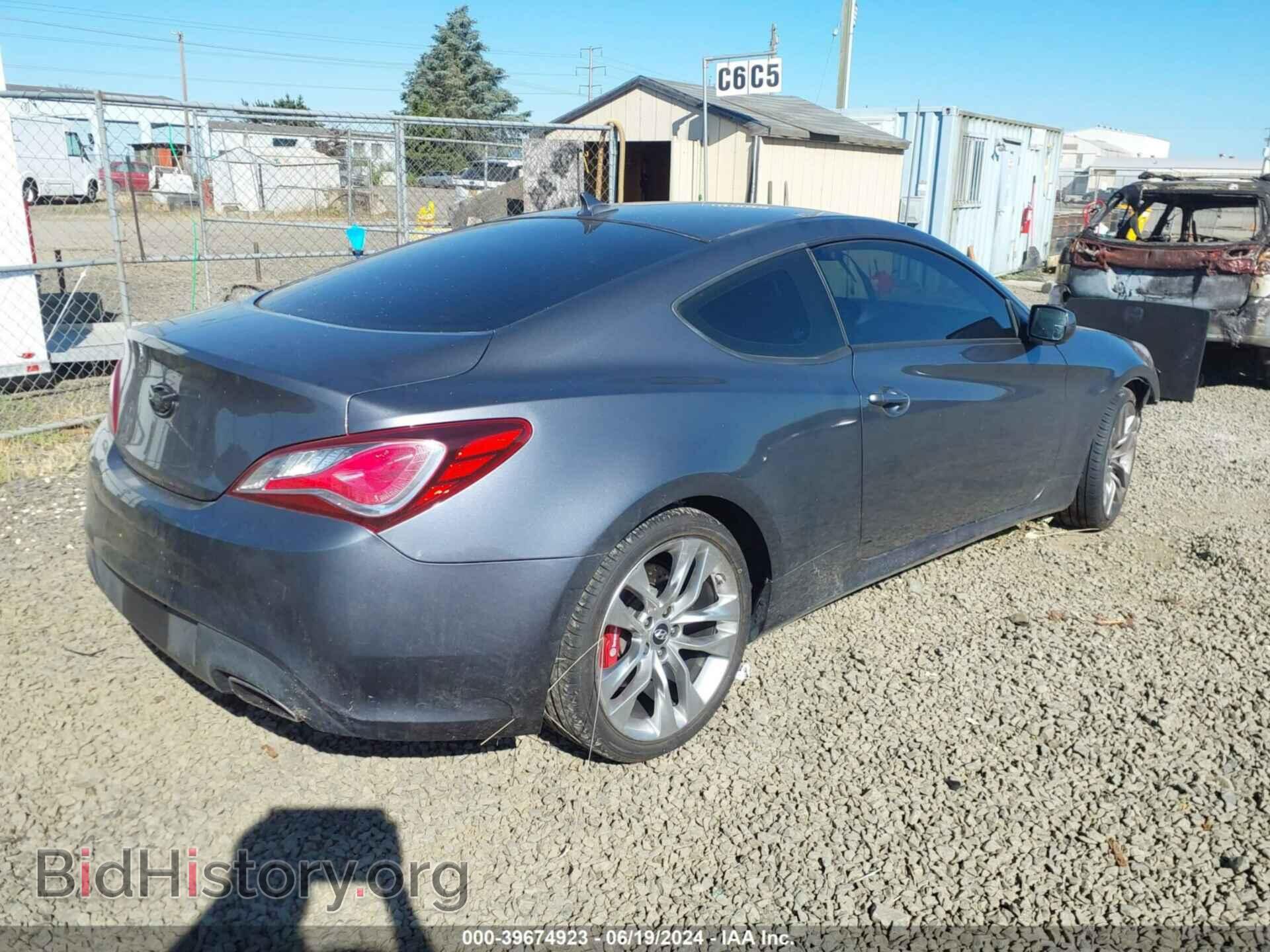 2013 HYUNDAI GENESIS - VIN: KMHHT6KD8DU111354 - Фото 4