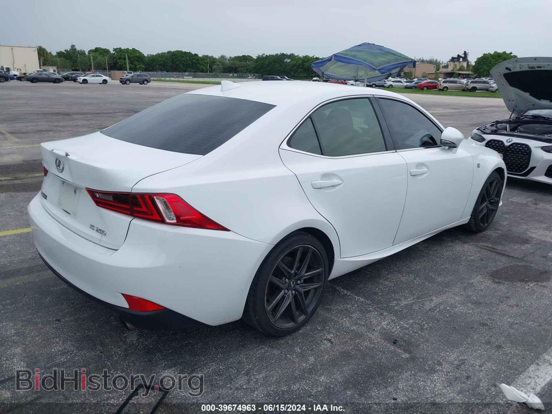 2015 LEXUS IS 250 - VIN: JTHBF1D22F5078170 - Фото 4