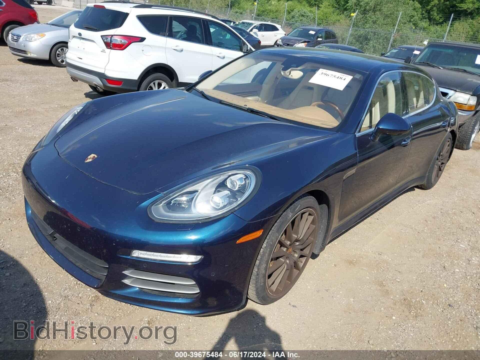 2014 PORSCHE PANAMERA - VIN: WP0BB2A72EL063343 - Фото 2