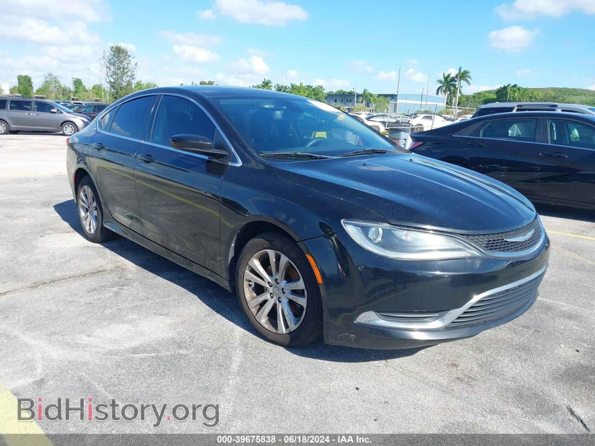 Фотография 1C3CCCAB9GN137705 - CHRYSLER 200 2016