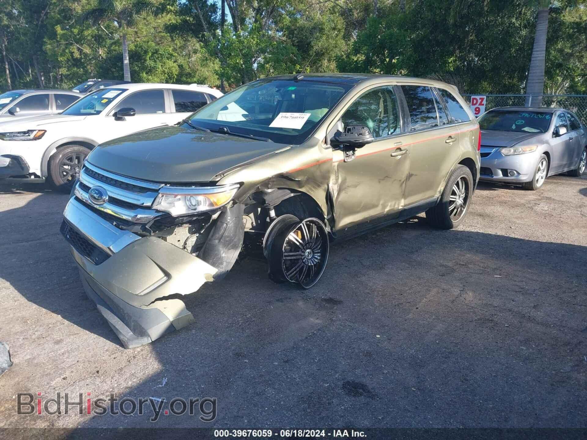 2013 FORD EDGE - VIN: 2FMDK4KC8DBB78250 - Фото 2