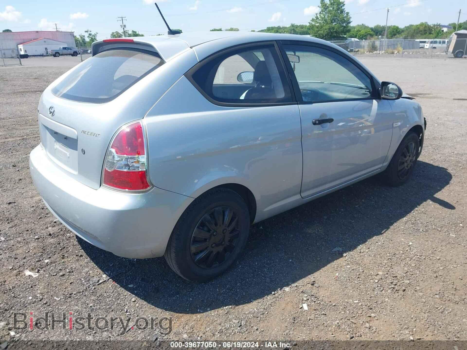 2009 HYUNDAI ACCENT - VIN: KMHCM36C09U110276 - Фото 4