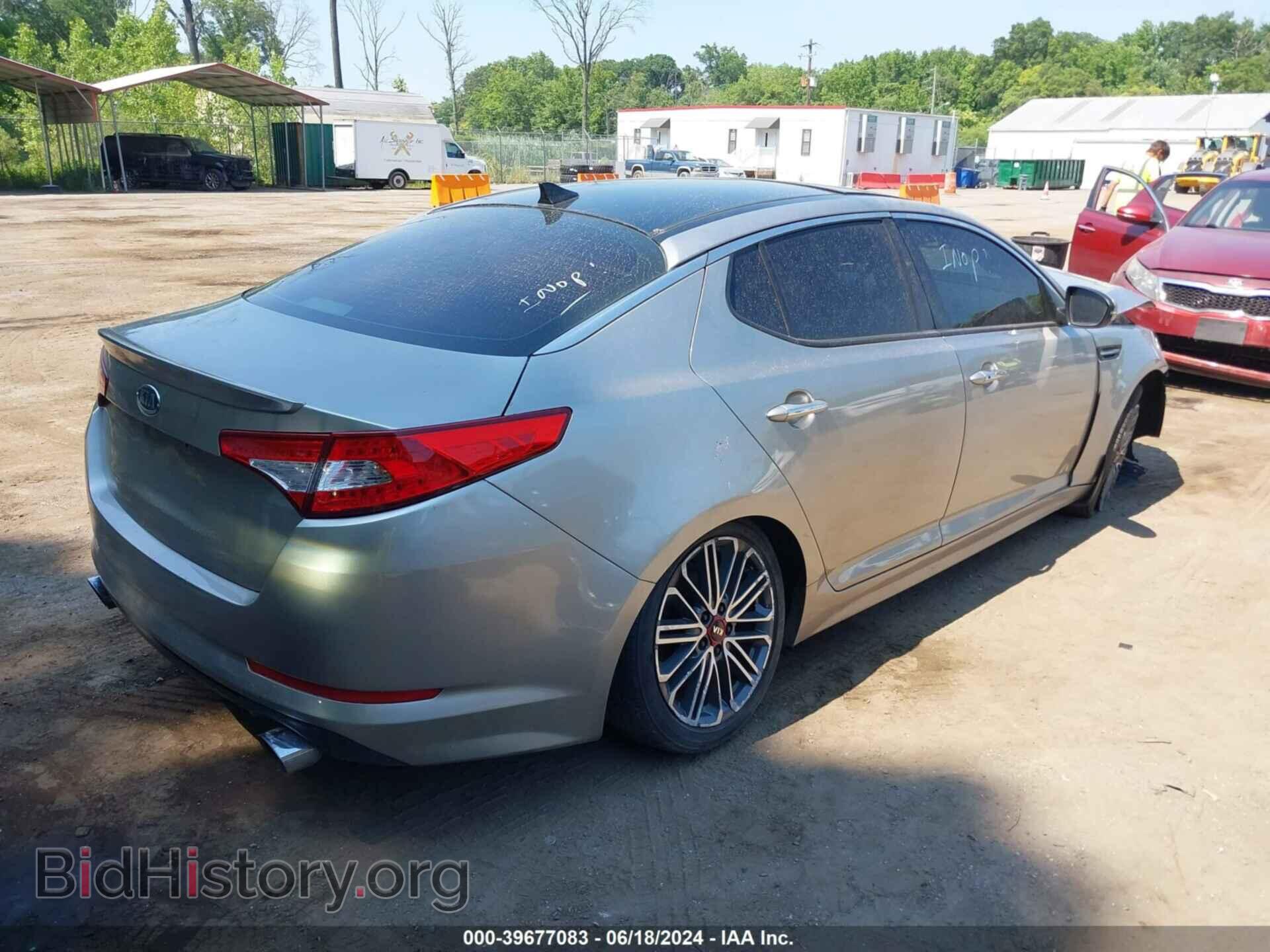 2013 KIA OPTIMA - VIN: 5XXGR4A60DG221925 - Фото 4
