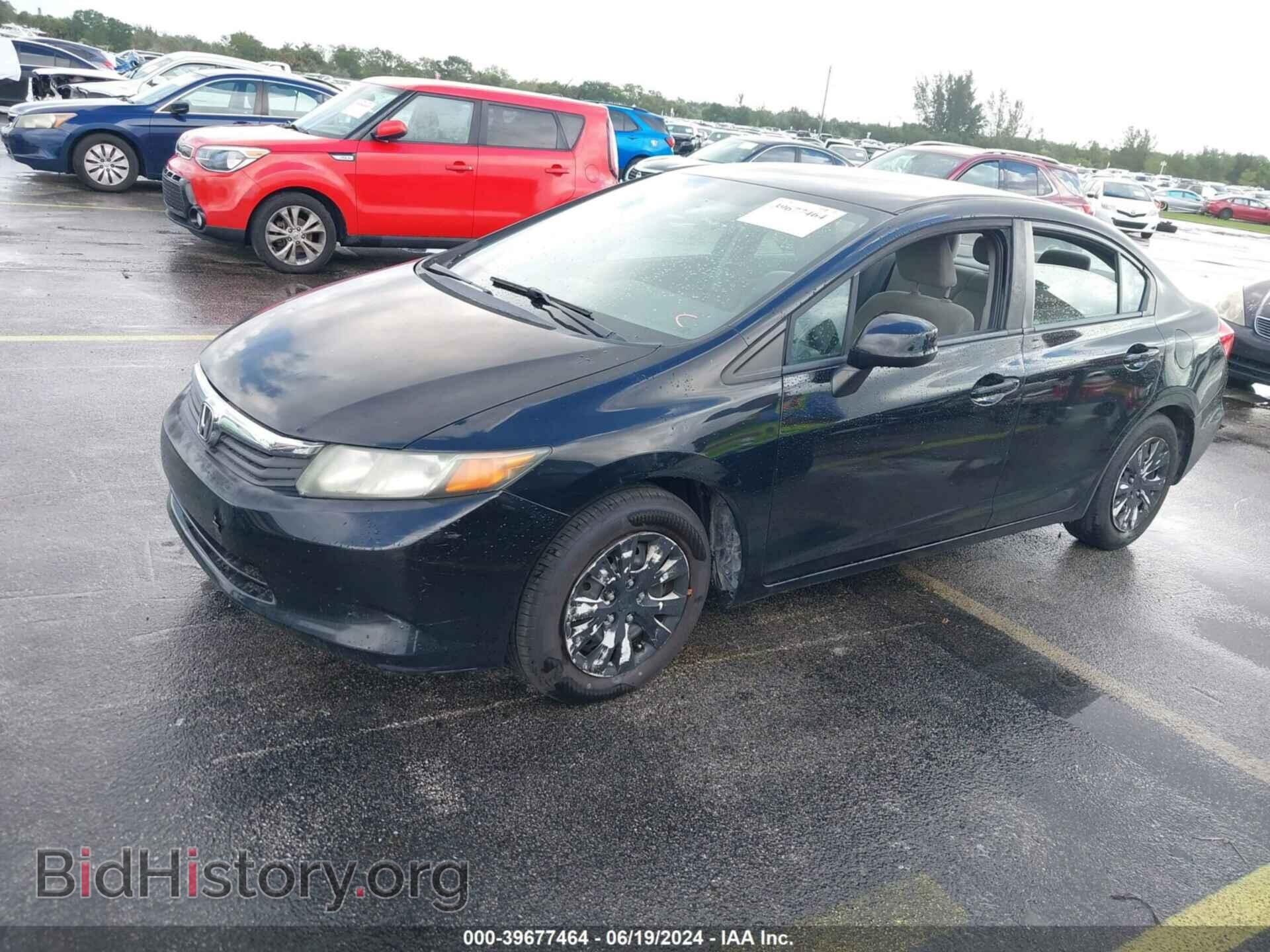 2012 HONDA CIVIC - VIN: 19XFB2F57CE108632 - Фото 2