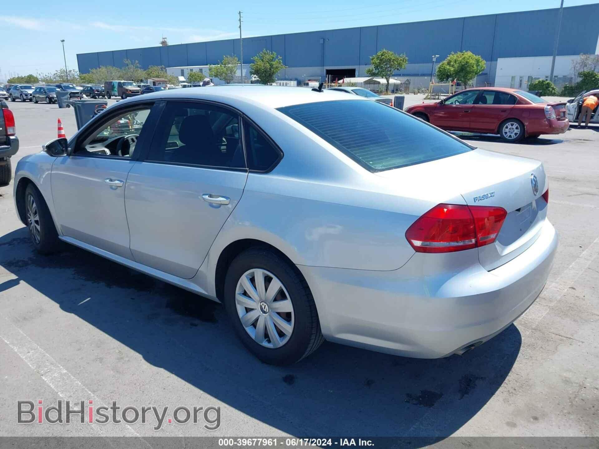 2012 VOLKSWAGEN PASSAT - VIN: 1VWAP7A3XCC005353 - Фото 3
