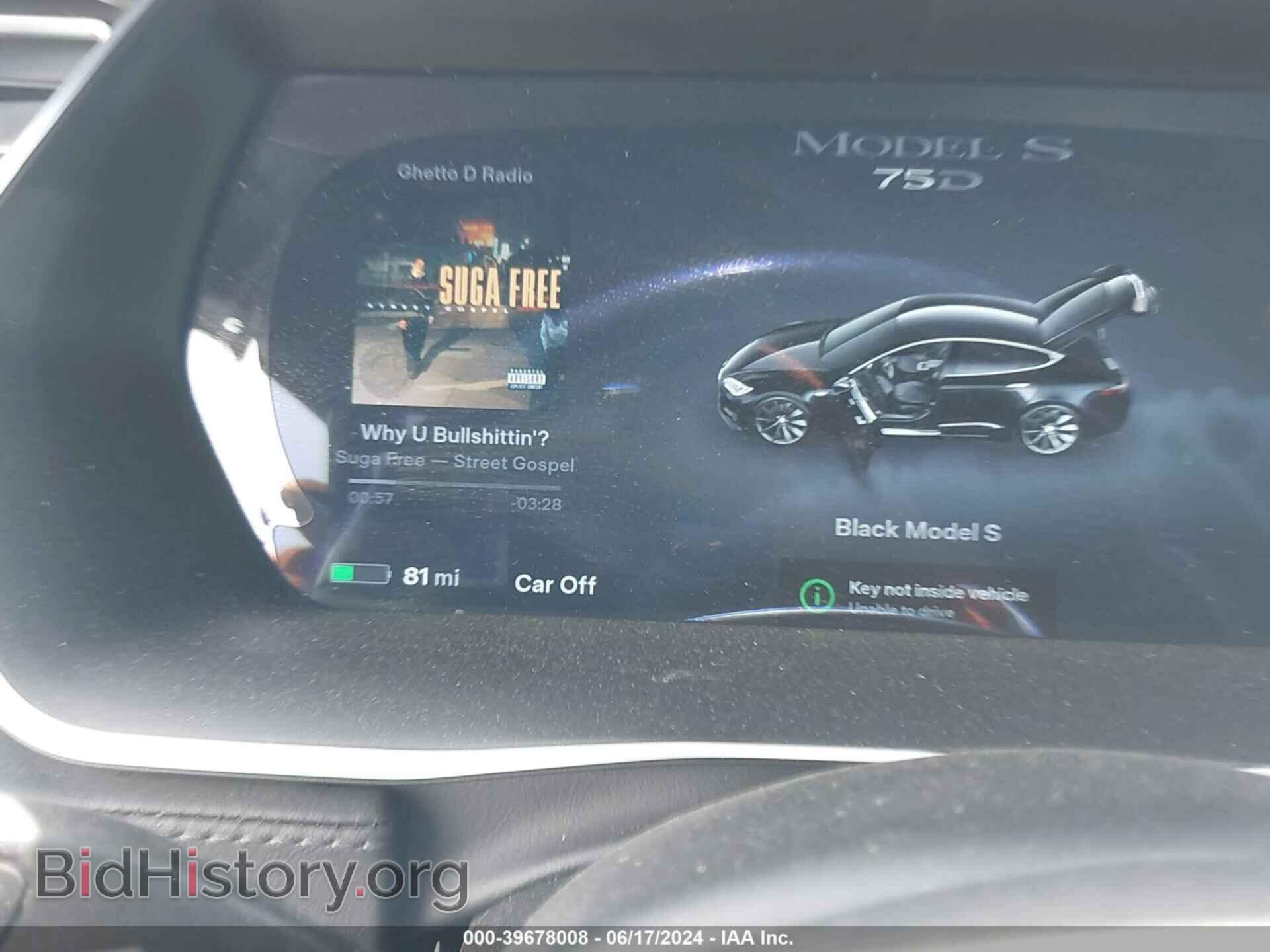 2016 TESLA MODEL S - VIN: 5YJSA1E24GF161162 - Фото 16