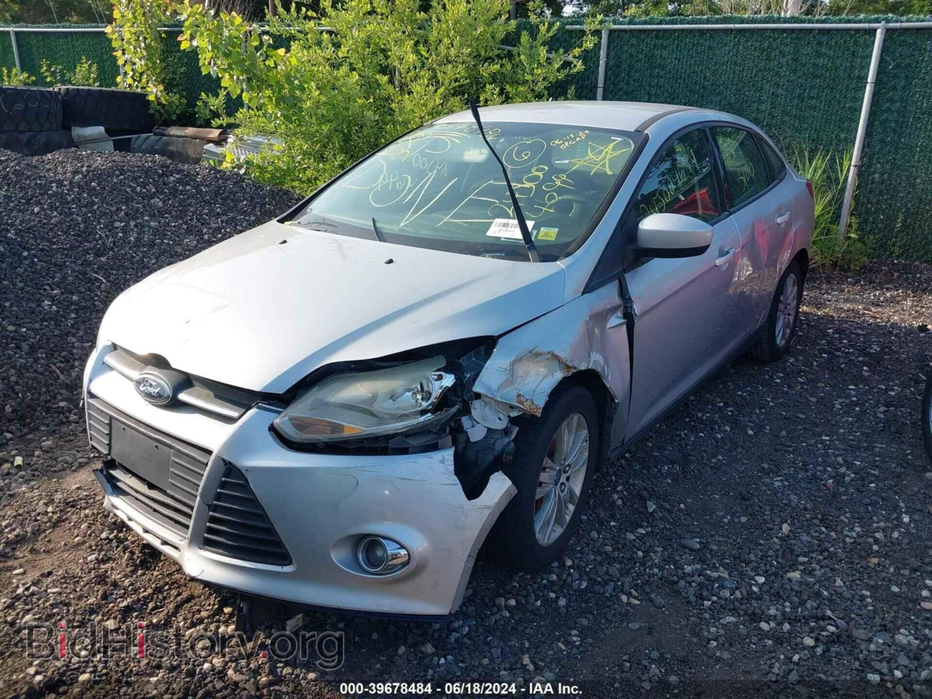 2012 FORD FOCUS - VIN: 1FAHP3F28CL109095 - Фото 2