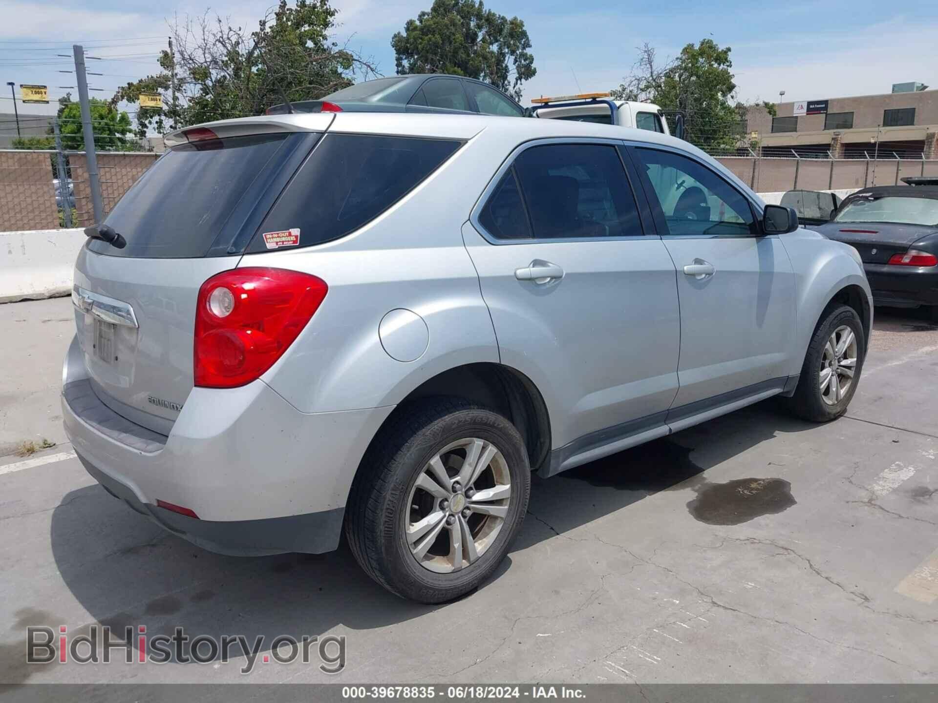 2011 CHEVROLET EQUINOX - VIN: 2GNALBEC0B1311243 - Фото 4