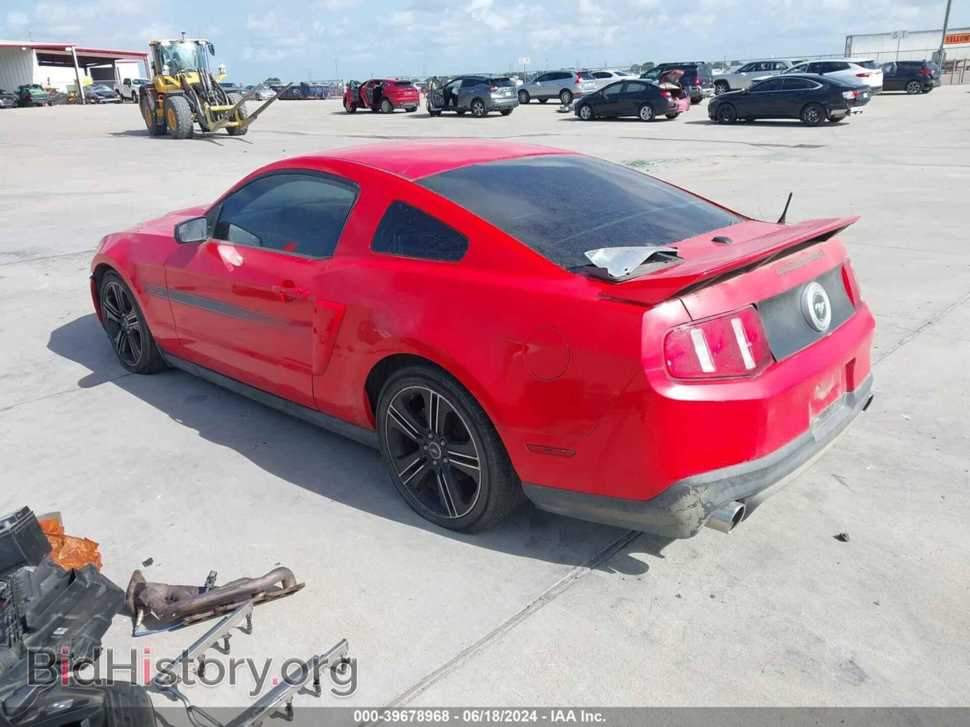 2012 FORD MUSTANG - VIN: 1ZVBP8CF0C5275407 - Фото 3