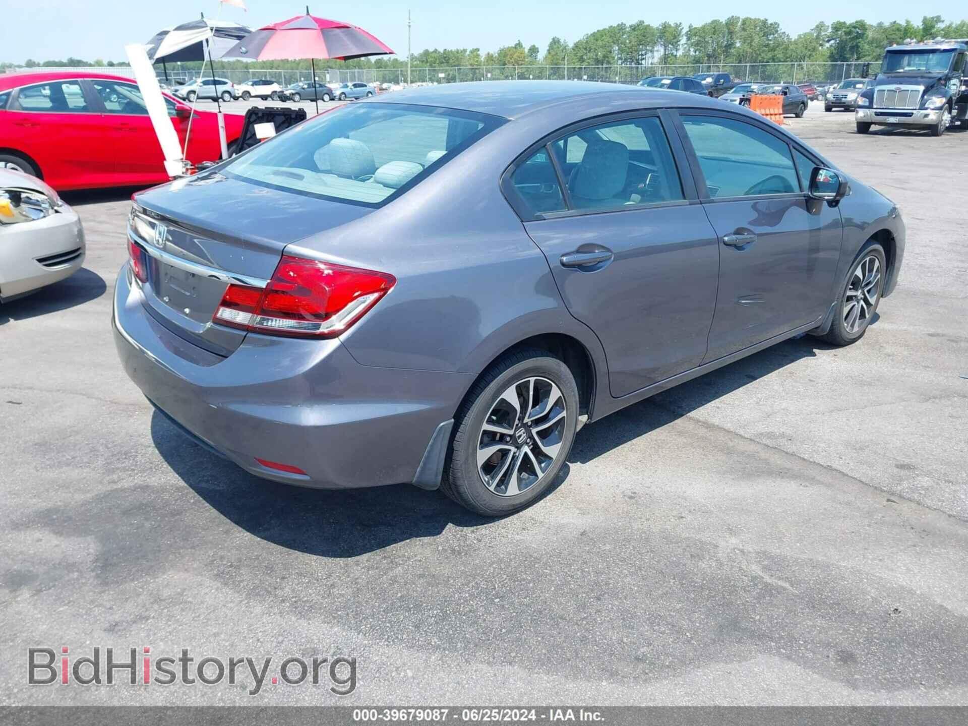 2014 HONDA CIVIC - VIN: 2HGFB2F83EH521814 - Photo 4