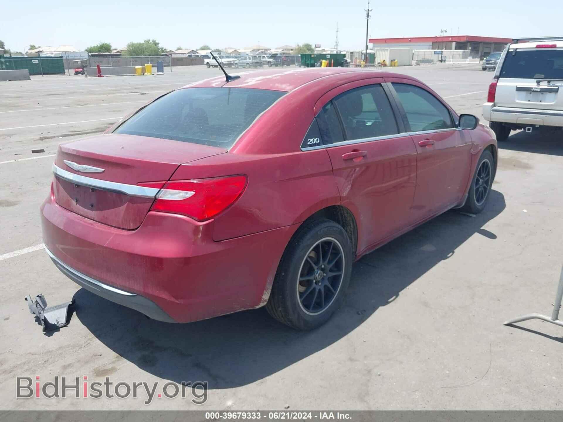 2012 CHRYSLER 200 - VIN: 1C3CCBAB2CN246737 - Фото 4